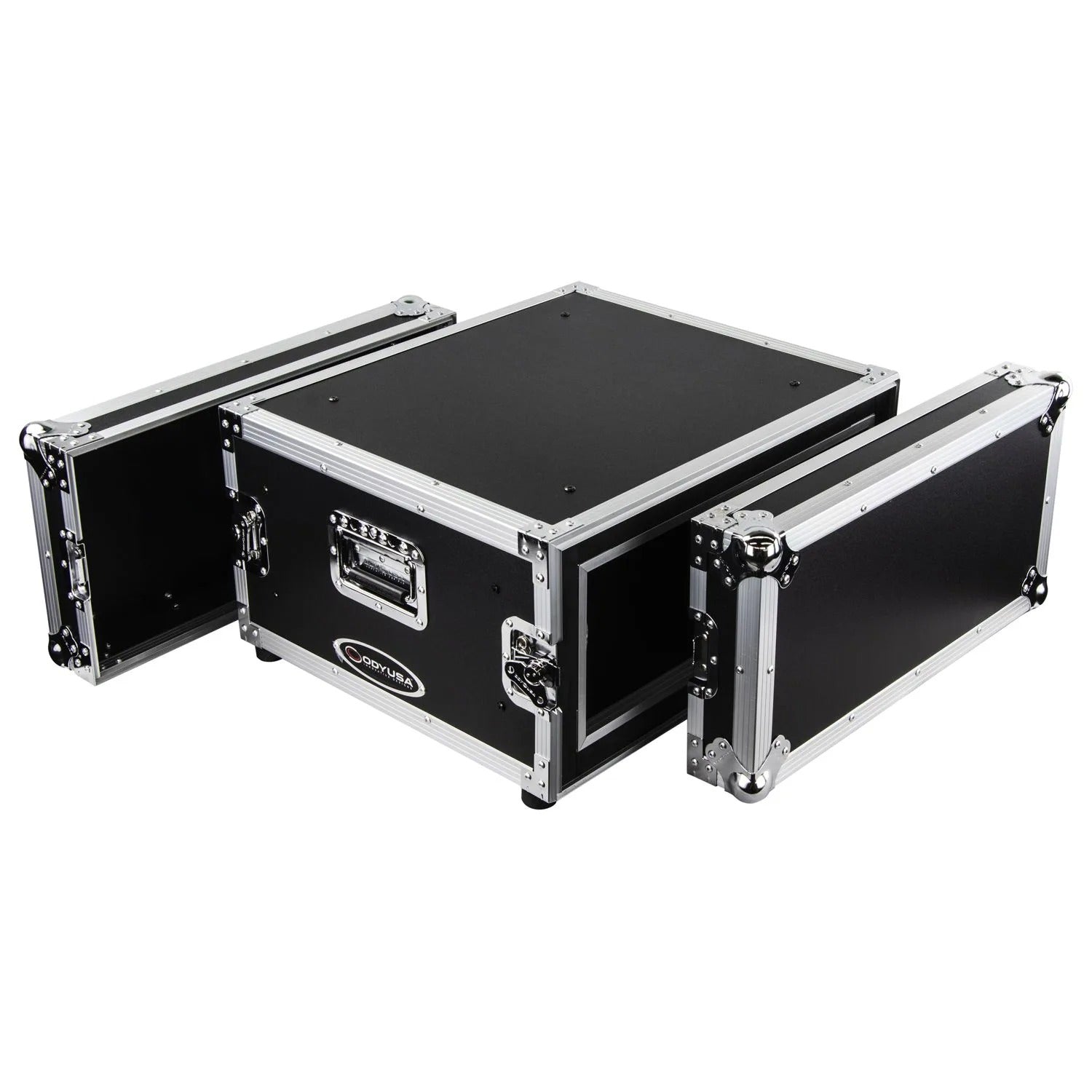 Odyssey FZS04, 4U Shock Mount Rack Flight Case - Hollywood DJ