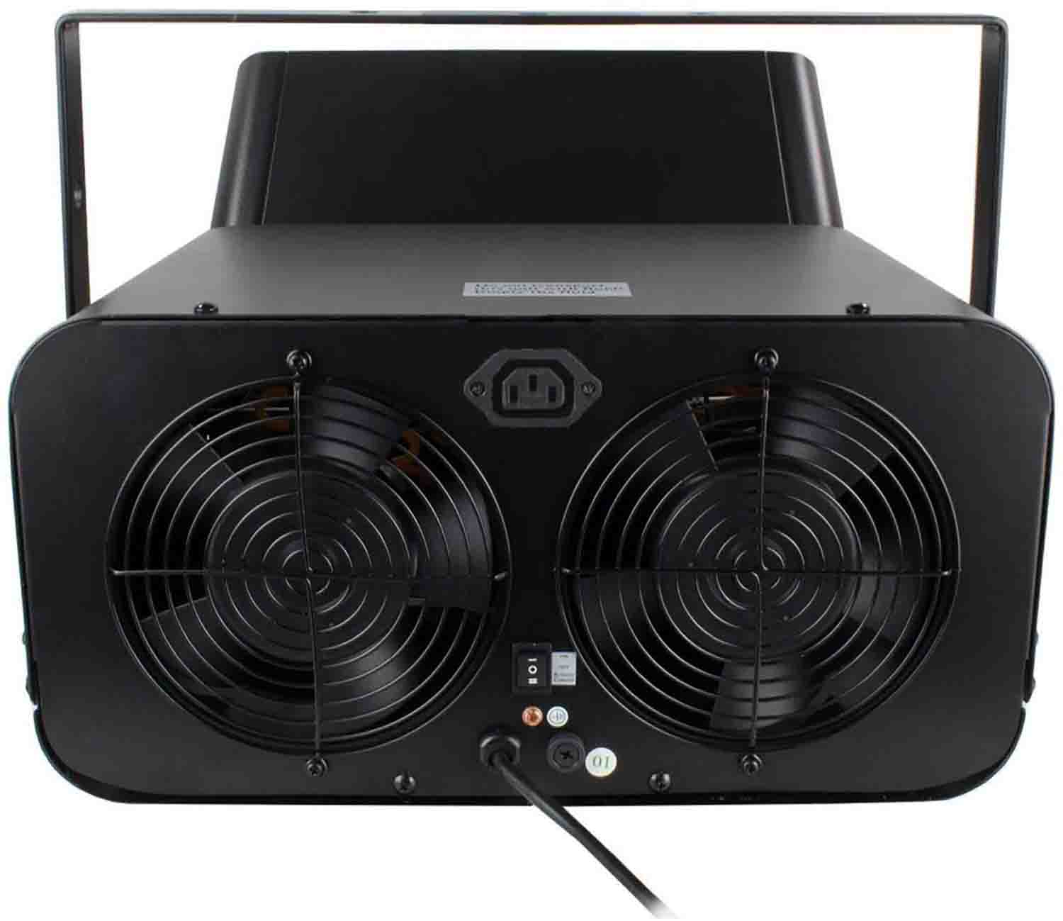 Chauvet DJ Bubble King High-output with Three Double-wands 56 oz. Fluid Capacity and 5 Hours of Action - Hollywood DJ