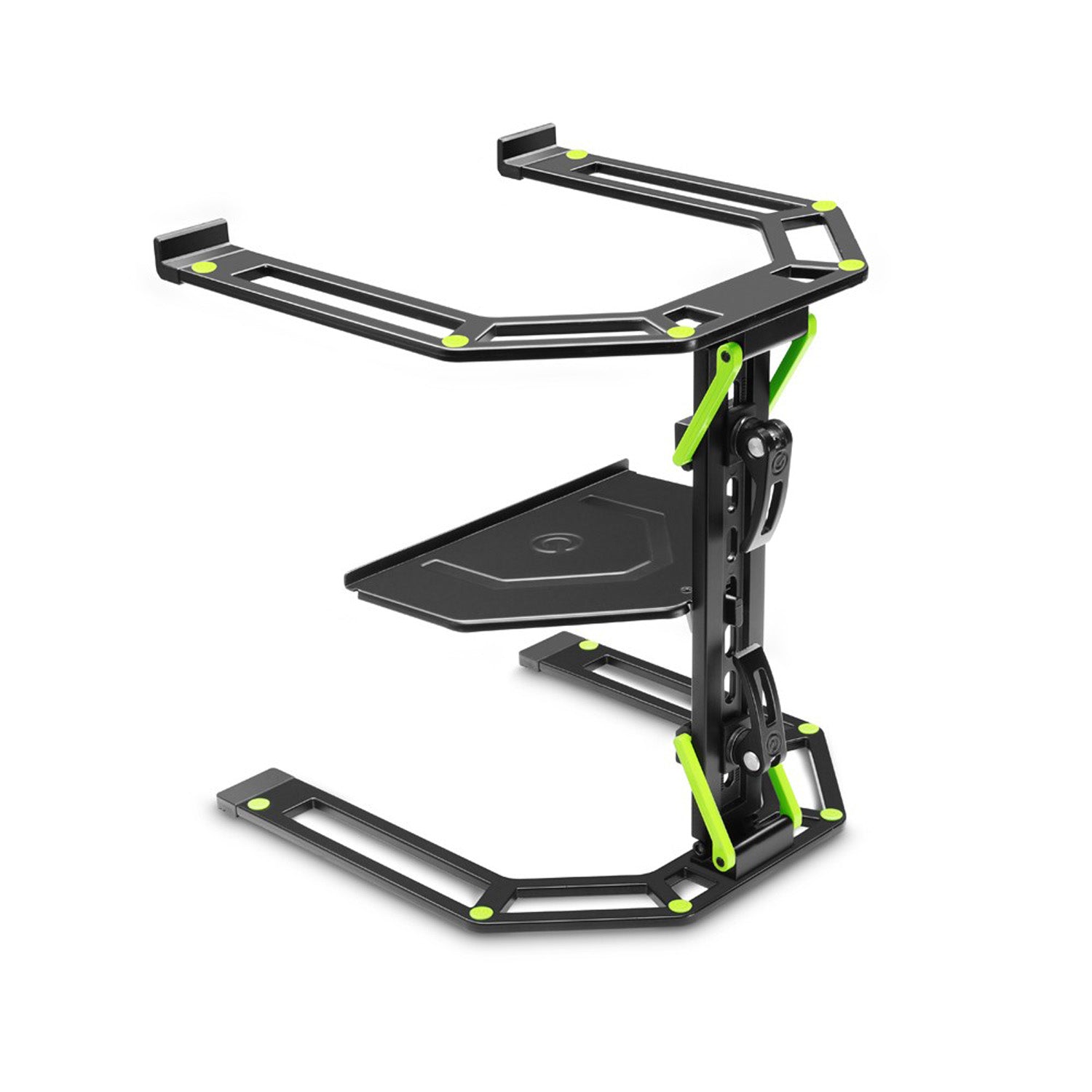 Gravity GLTS01B, Adjustable DJ Laptop Stand for DJ Controller and Laptop - Hollywood DJ