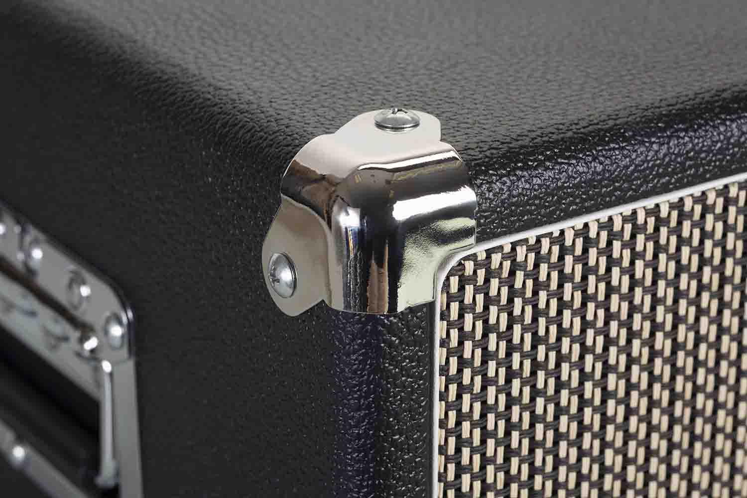 Gator Cases GR-RETRORACK-3BK Vintage Amp Vibe Rack Case - 3U Black - Hollywood DJ