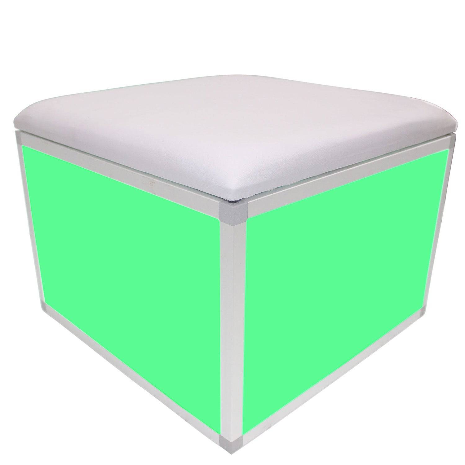 ProX XSA-B2X2W LUMOStage White Padded Seat Cushion - 2 Ft X 2 Ft - Hollywood DJ