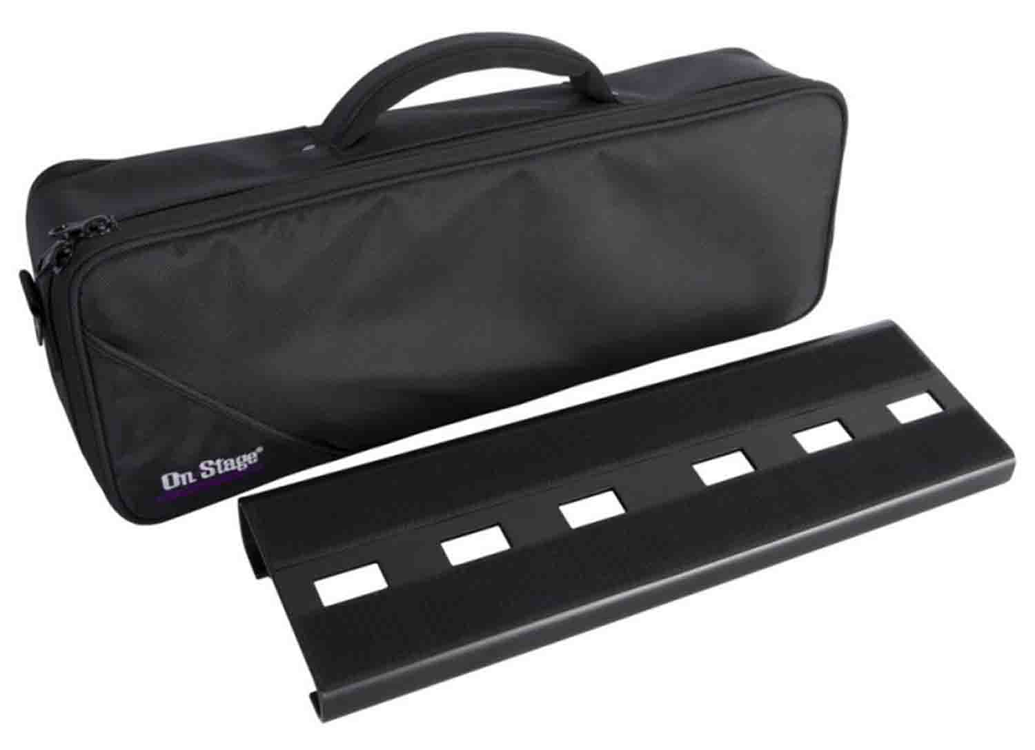 Onstage GPB2000 Compact Pedalboard with Gig Bag - Hollywood DJ