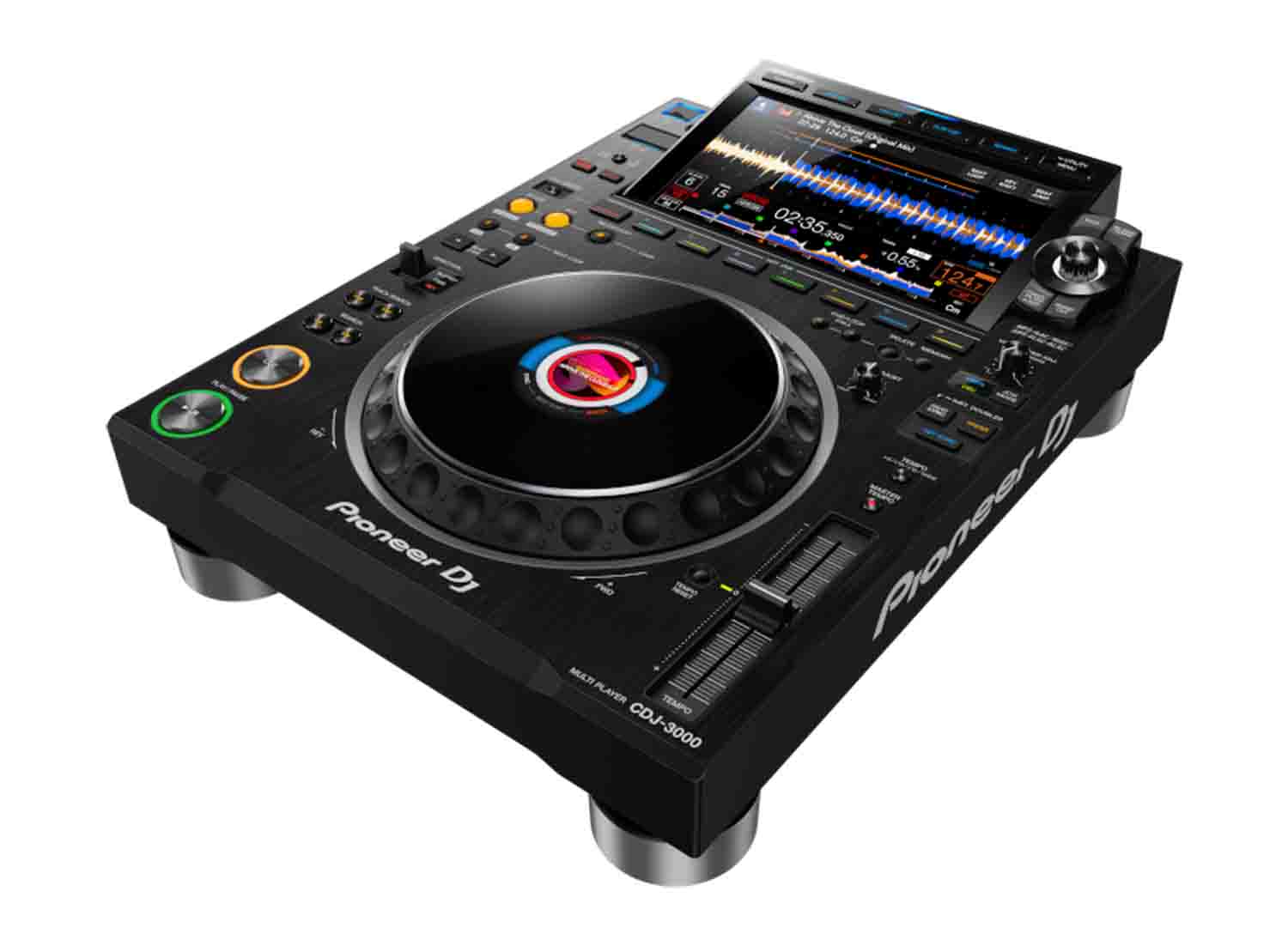 Pioneer DJ Kit of 2 CDJ3000 Professional DJ Multi Player and DJM900NXS2 Digital Pro-DJ Mixer - Black - Hollywood DJ