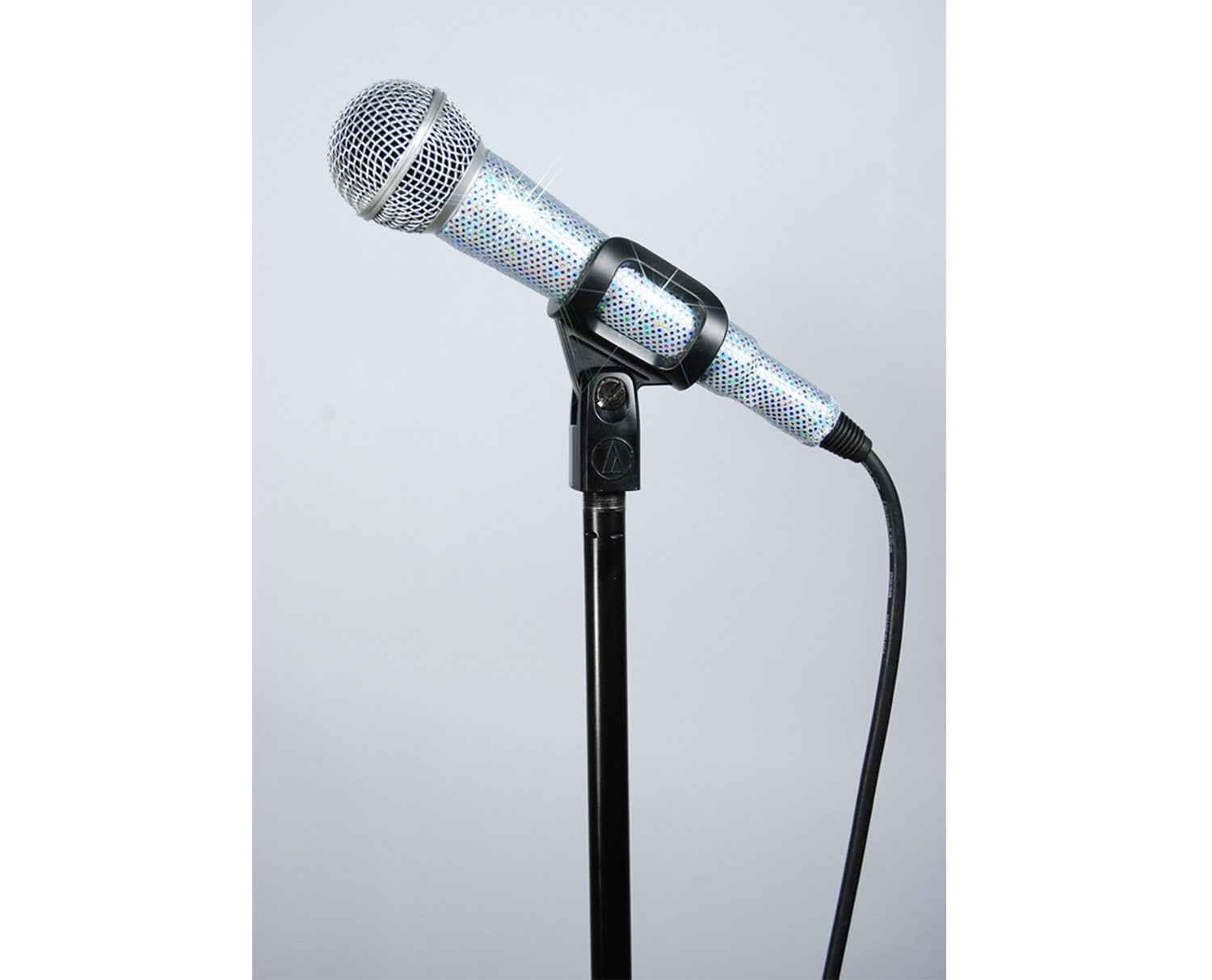 MicFX 2046 Arctic Diamond Corded-Microphone Sleeve - Hollywood DJ