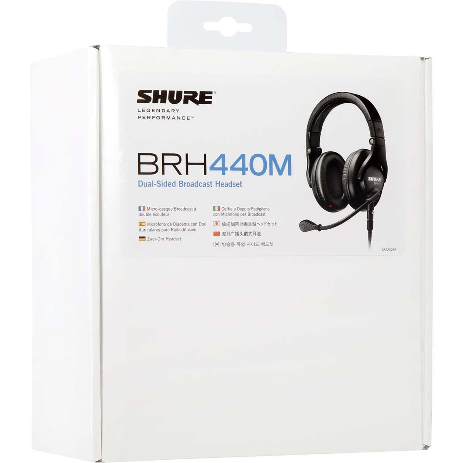 Shure BRH440M-LC Dual-Sided Intercom Headset - Hollywood DJ