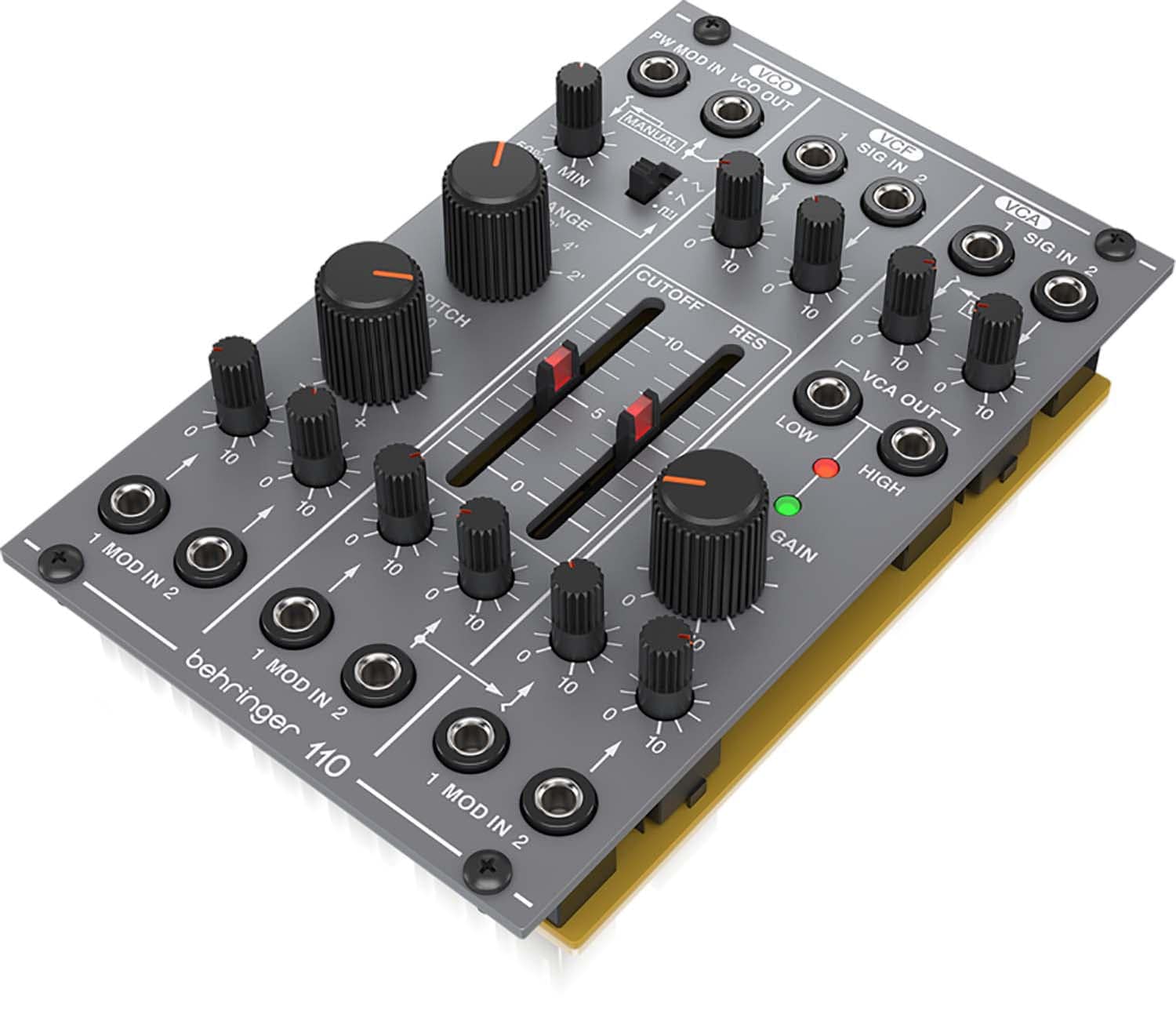 Behringer 110 VCO/VCF/VCA, Legendary Analog VCO/VCF/VCA Module For Eurorack - Hollywood DJ