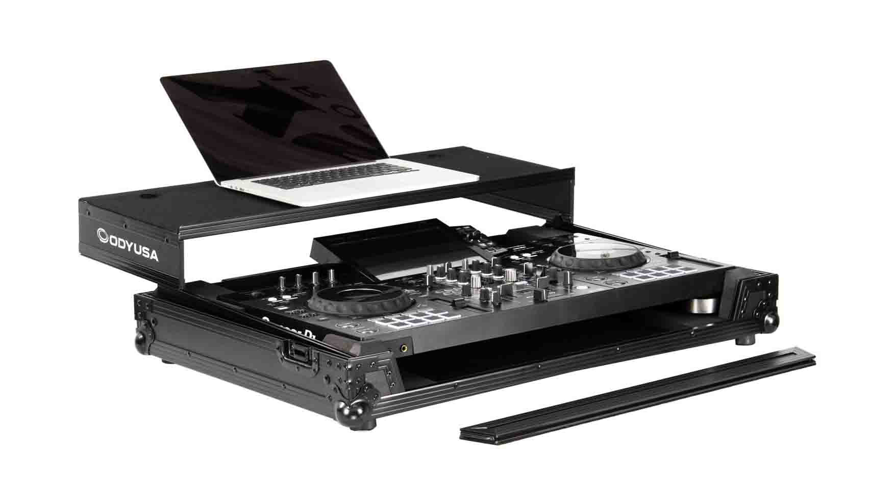 Odyssey FZGSPIXDJRX3WBL Black Label Glide Style Flight Case with Wheels for Pioneer XDJ-RX3 - Hollywood DJ
