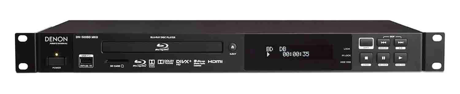 Denon Professional DN-500BD MKII Blu-Ray Disc and Media Player - Hollywood DJ