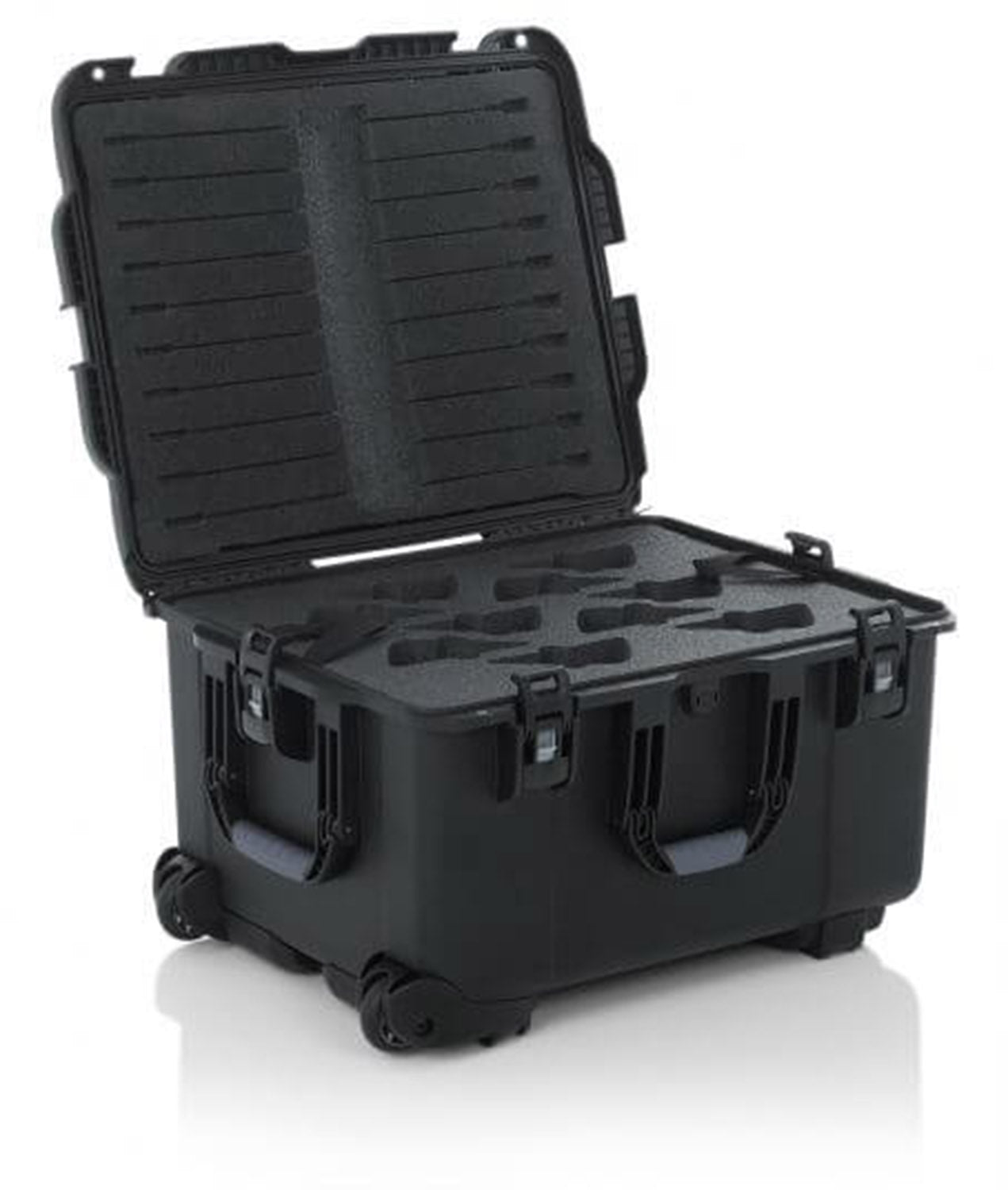 Gator Cases GU-DC5980X10 Titan Waterproof Case For 10 Shure DC 5980 Units - Hollywood DJ