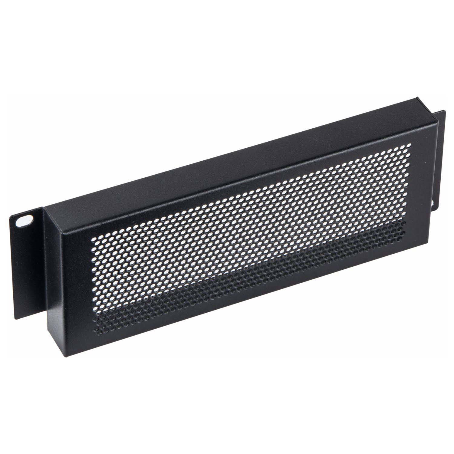 Odyssey ARHSCLP02 Half Rack Mountable Raised Perforated Security 2U Panel - Hollywood DJ