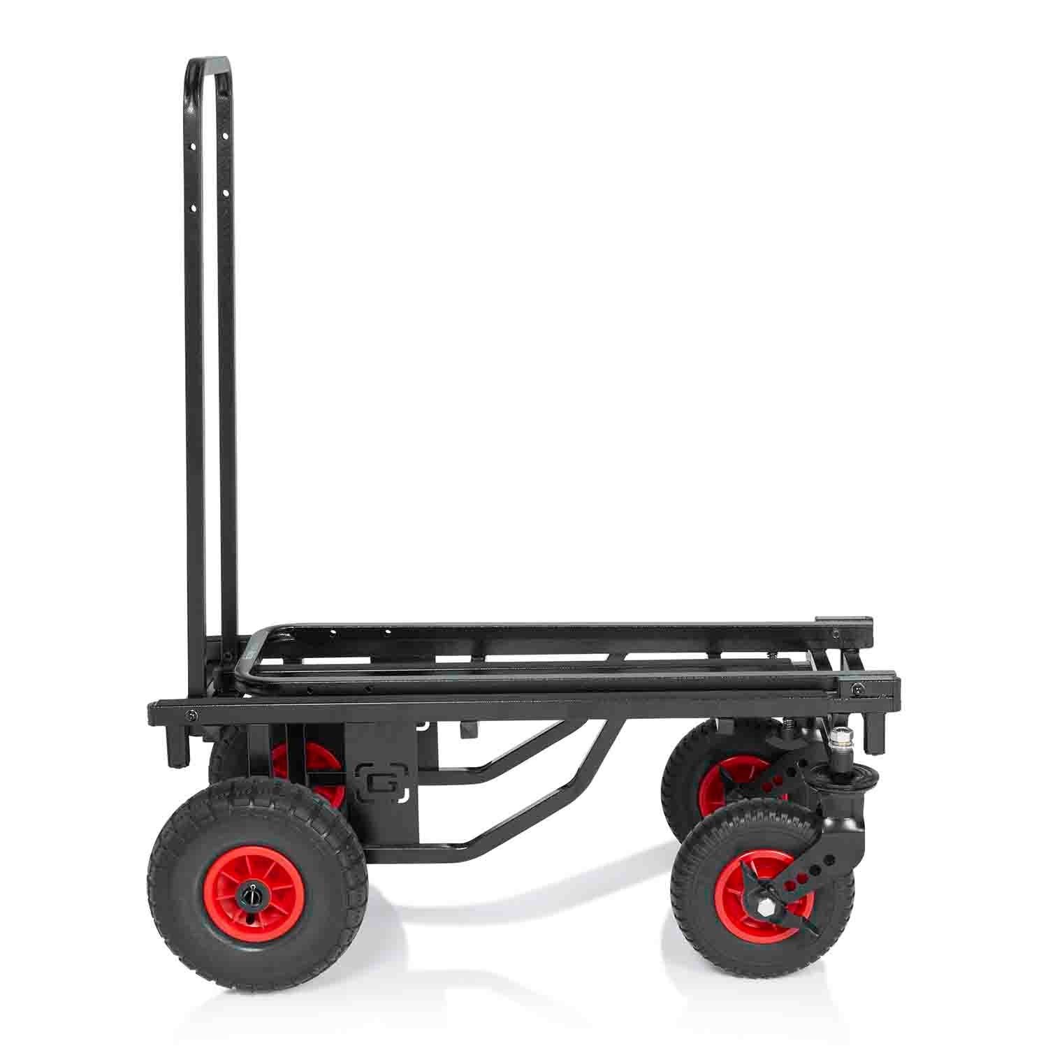Gator Frameworks GFW-UTL-CART52AT All-Terrain Folding Multi-Utility Cart with 30-52” Extension - Hollywood DJ
