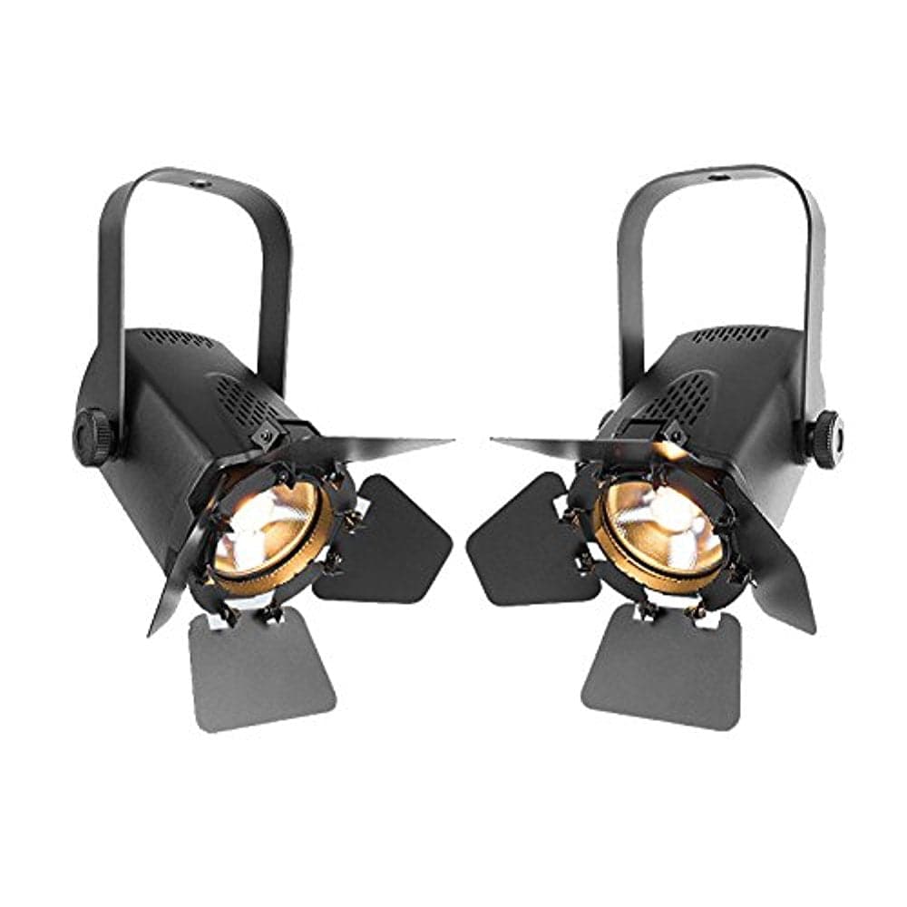 Chauvet DJ EVETF20 2 x EVE TF-20 EVE Track Fresnel Soft Edge LED Accent Luminaire - Hollywood DJ