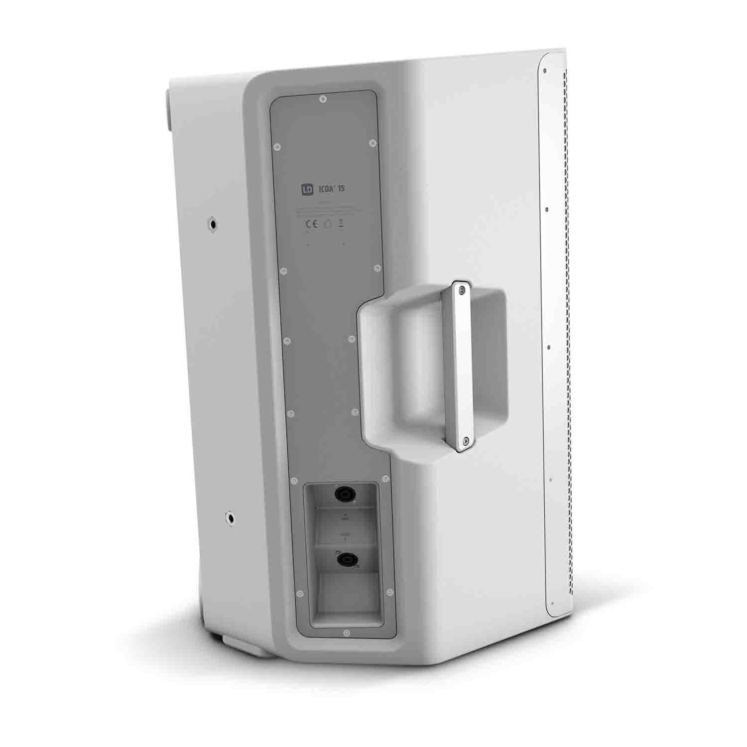 LD Systems ICOA 15 W, 15" Passive Coaxial PA Loudspeaker - White - Hollywood DJ