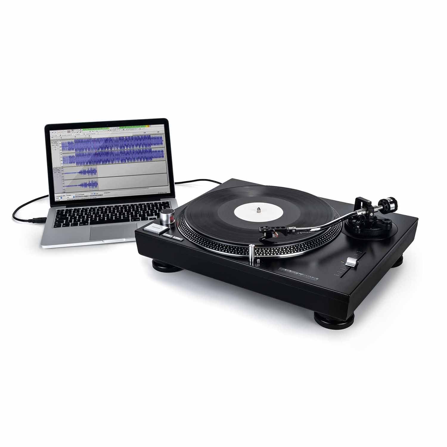 Reloop RP-2000 USB MK2 Professional Direct Drive USB Turntable System - Hollywood DJ