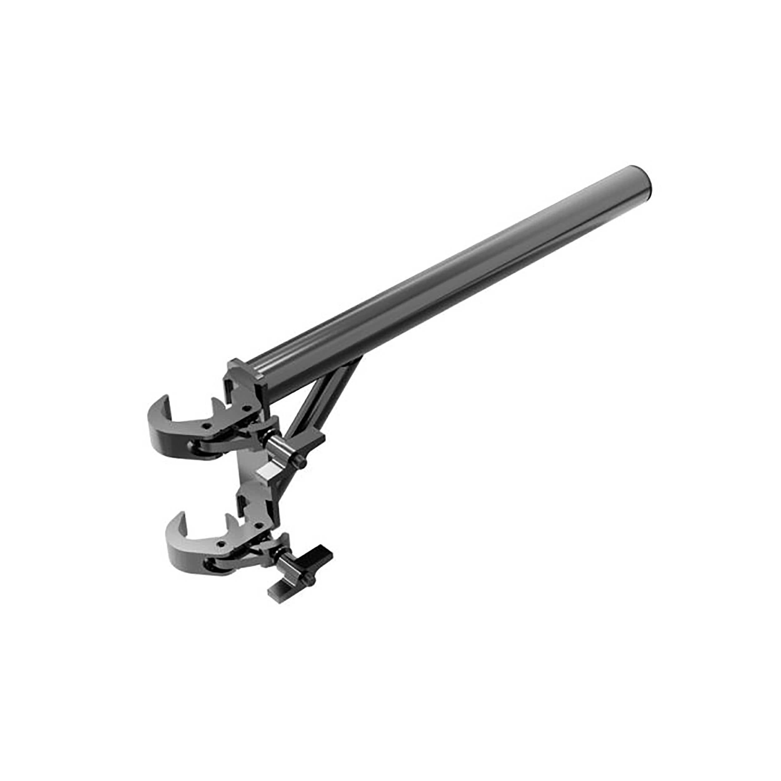 Global Truss DT-HDQR BOOM ARM BLK, Extra Heavy Duty Quick Rig Boom Arm - Black - Hollywood DJ
