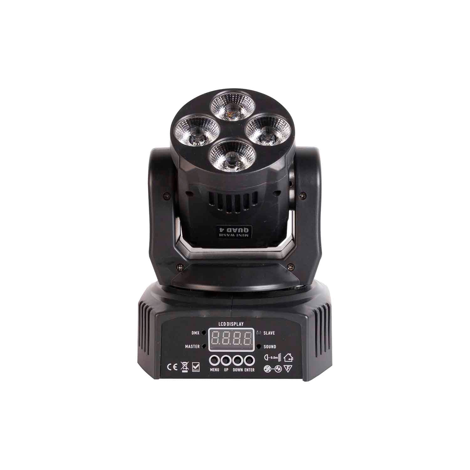 ColorKey CKU-5037 Mover Miniwash QUAD 4 MKII Moving Head Wash Light - Hollywood DJ