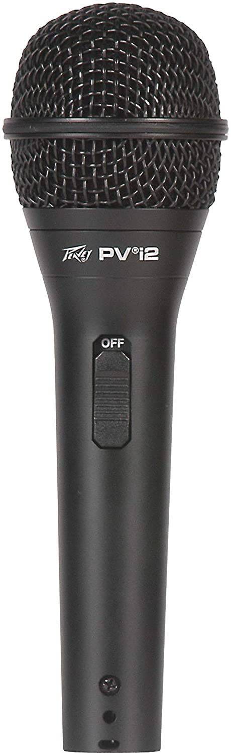 Peavey PVI 2 Cardioid Unidirectional Dynamic Vocal Microphone with XLR Cable - Hollywood DJ
