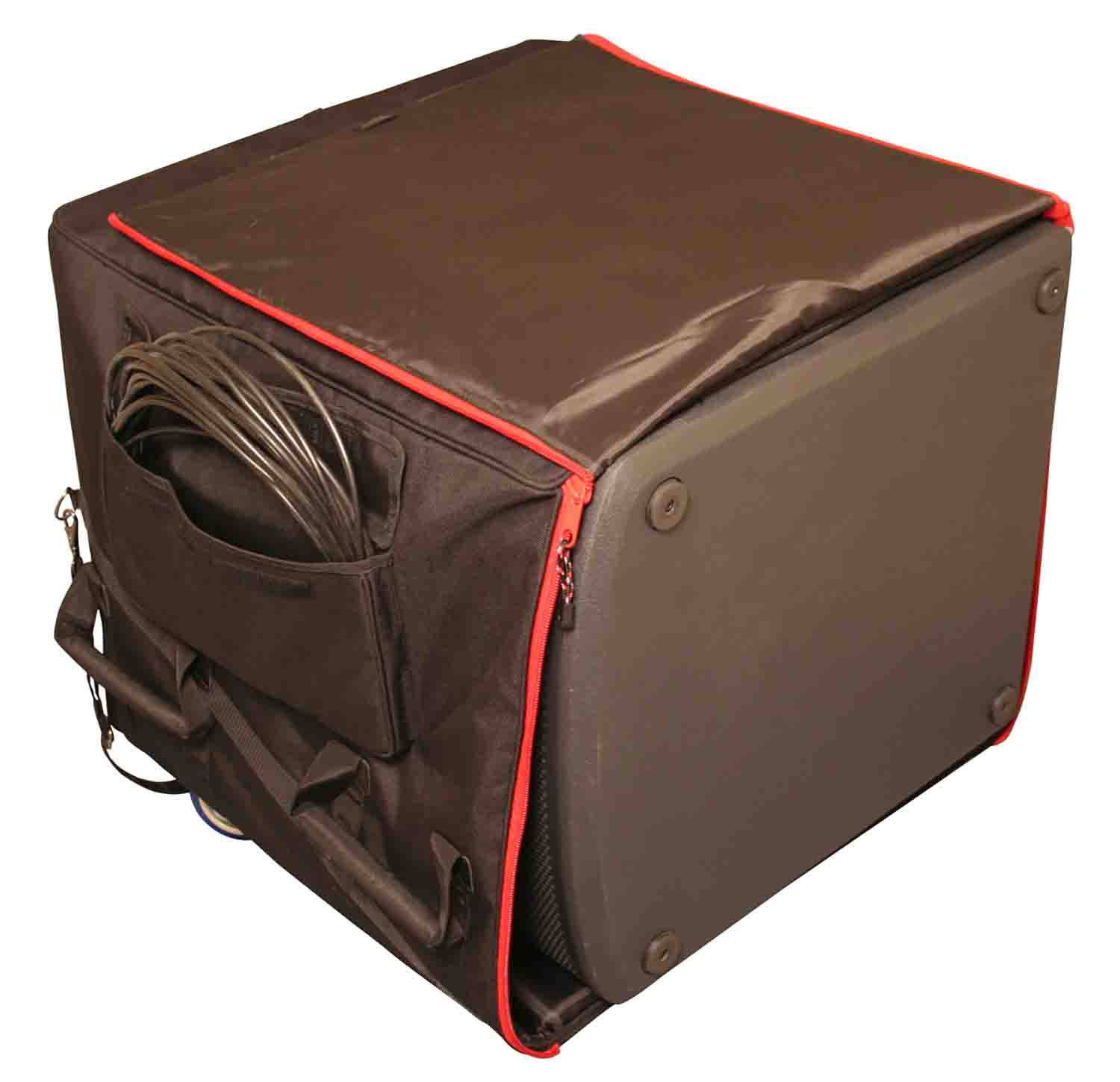 Gator Cases G-SUB2225-24BAG Rolling Sub Woofer Nylon Bag with Built-In Casters - Hollywood DJ