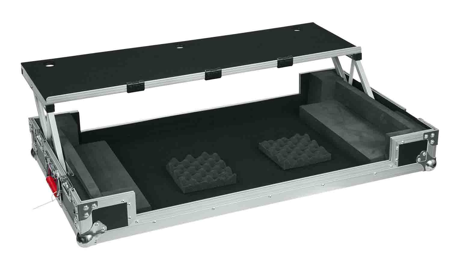Gator Case G-TOURDSPDDJSZRZ G-TOUR Road Case for Pioneer DDJ-RZ/SZ Controller with Sliding Laptop Platform - Hollywood DJ