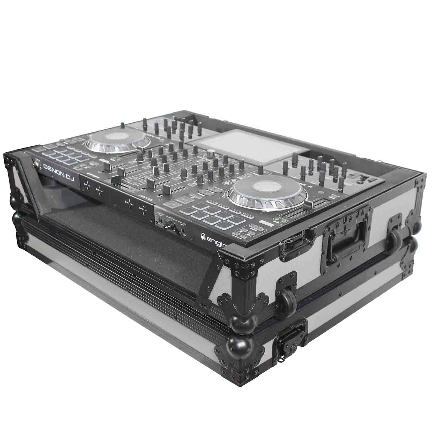 ProX XS-PRIME4 WGB DJ Flight Case for Denon Prime 4 Standalone DJ System with Wheels - Hollywood DJ