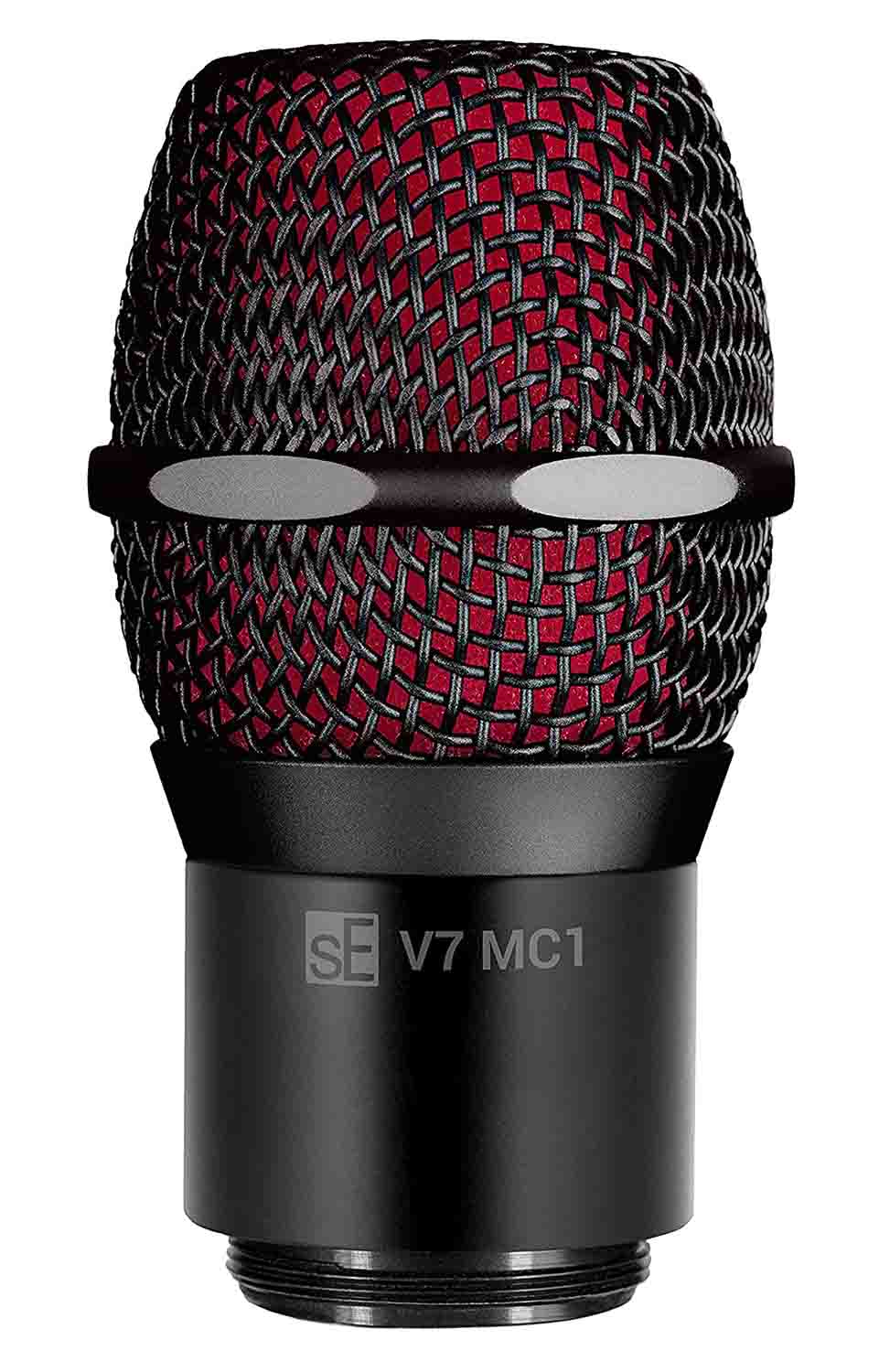 sE Electronics V7 MC1 BLACK Supercardioid Handheld Dynamic Microphone Capsule for Shure Wireless - Black - Hollywood DJ
