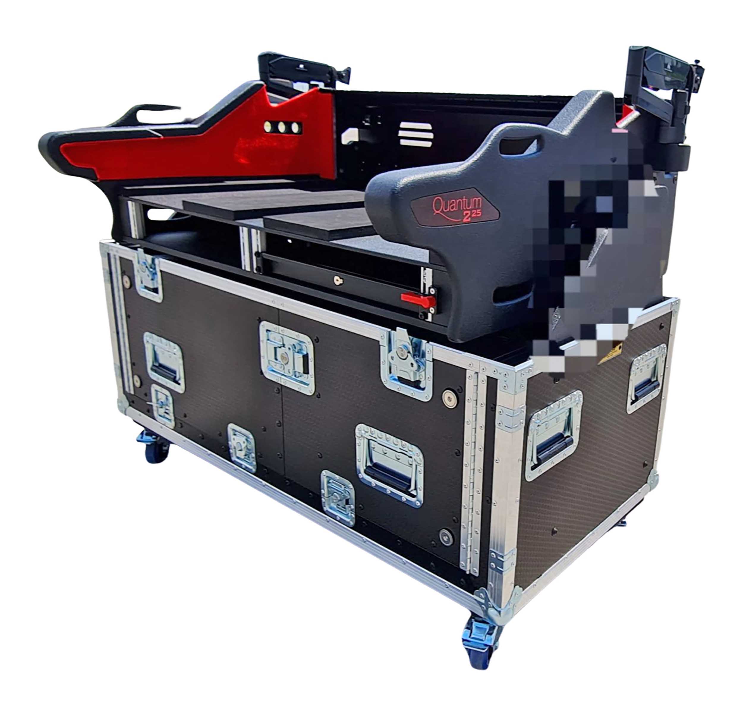 ProX XZF-SCVI2000D2x2U, For Sound craft VI2000 Flip-Ready Hydraulic Console Easy Retracting Lifting Case by ProX Cases