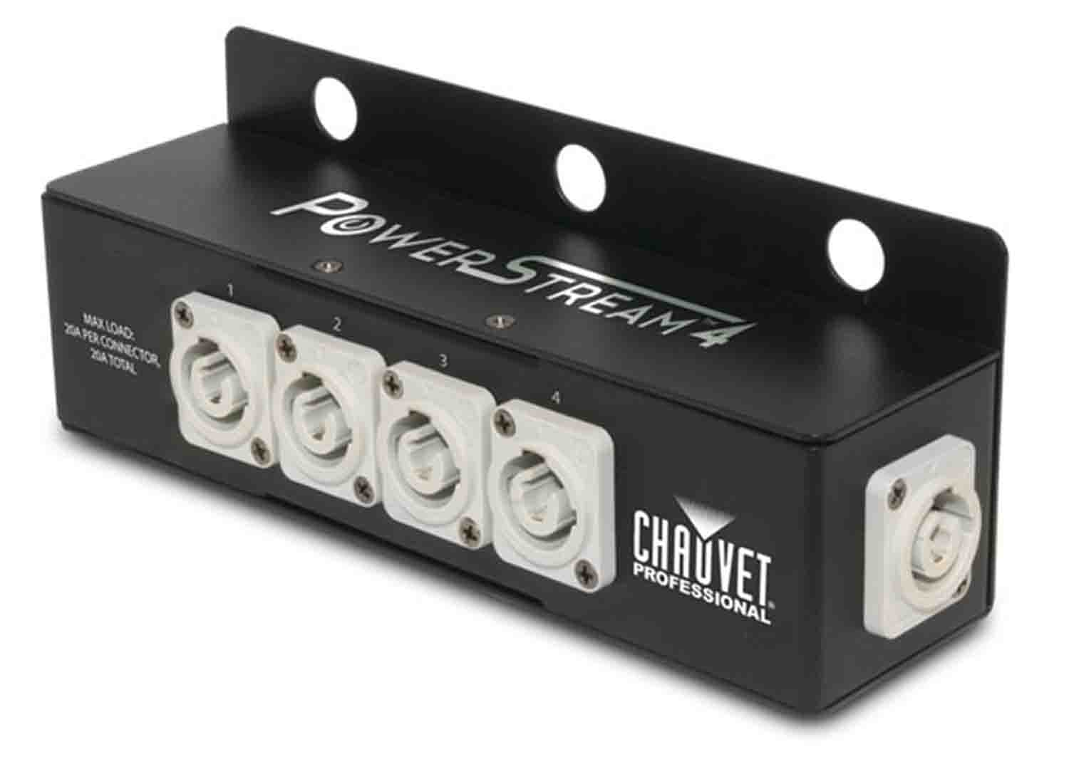 Chauvet Professional PowerStream 4 Ingenious Splitter - Hollywood DJ