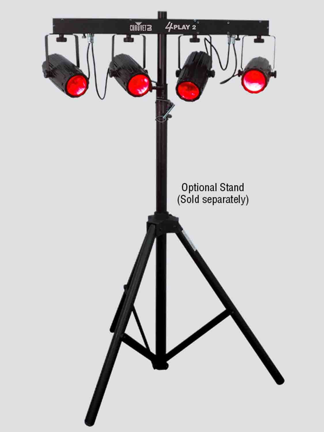 CHAUVET DJ 4Play2 Portable LED Moonflower Effect (RGBW) - Hollywood DJ