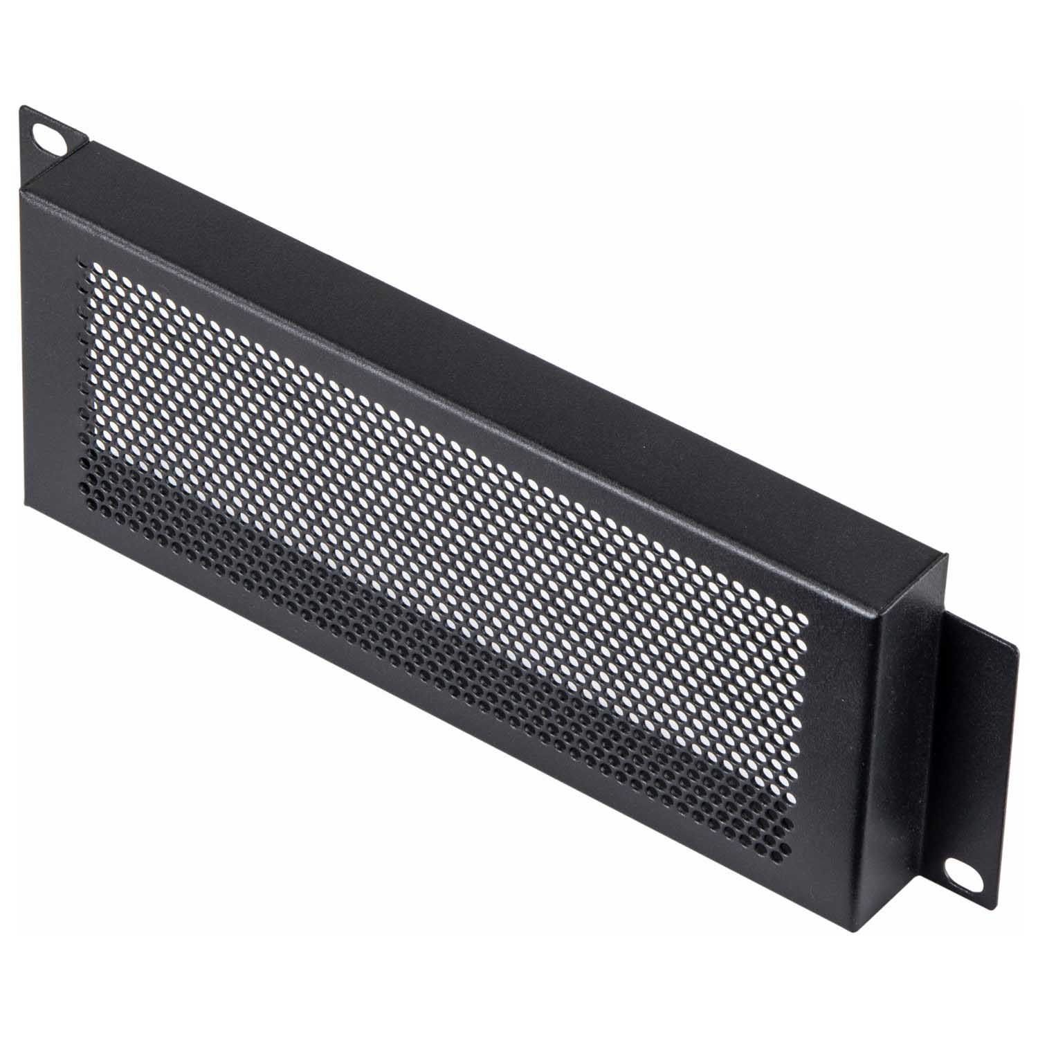 Odyssey ARHSCLP02 Half Rack Mountable Raised Perforated Security 2U Panel - Hollywood DJ