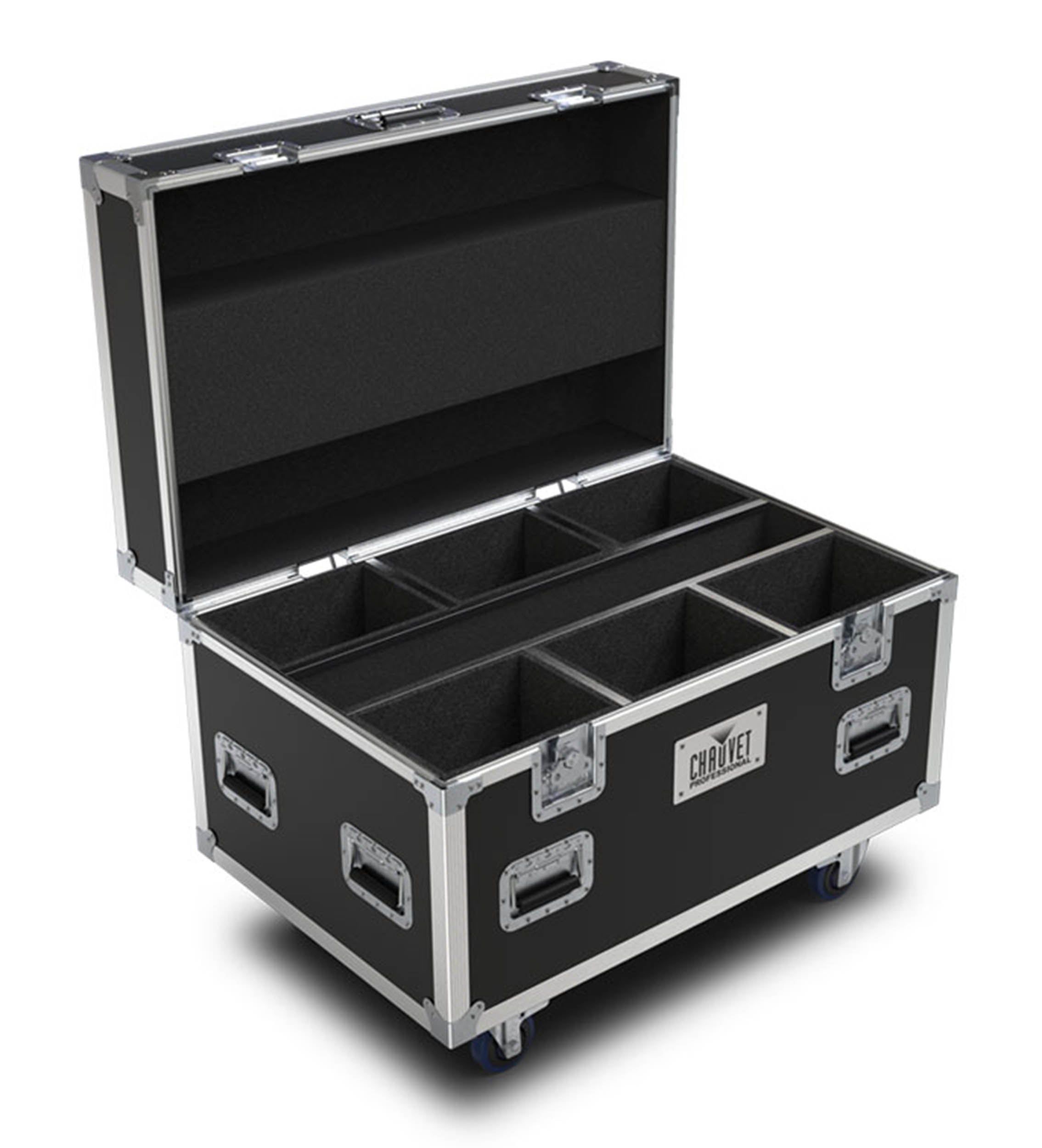 Chauvet Pro 6-Fixture Road Case for R1 Wash Moving Head Lights - Hollywood DJ