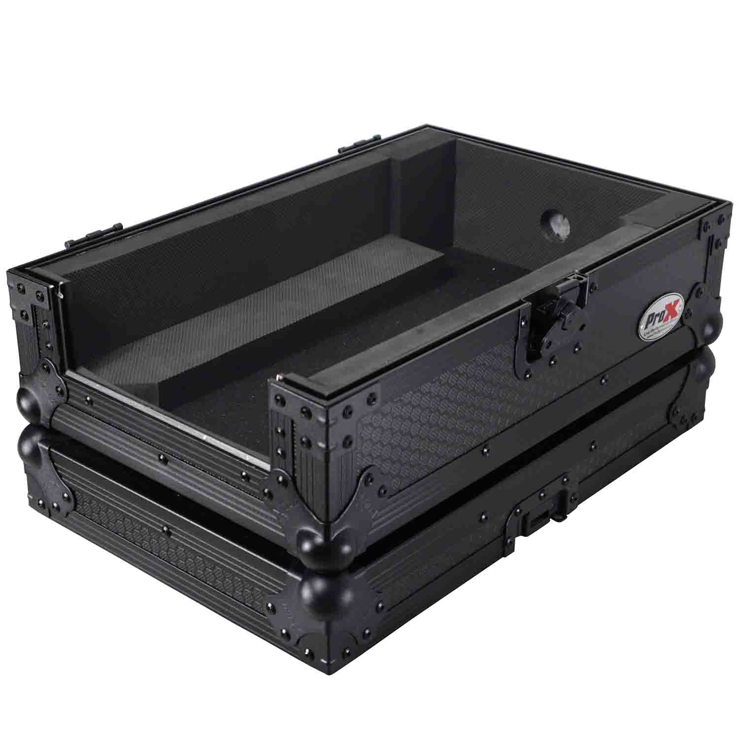 ProX XS-DJMS7BL Flight Case for Pioneer DJM-S7 Mixer - Black on Black - Hollywood DJ