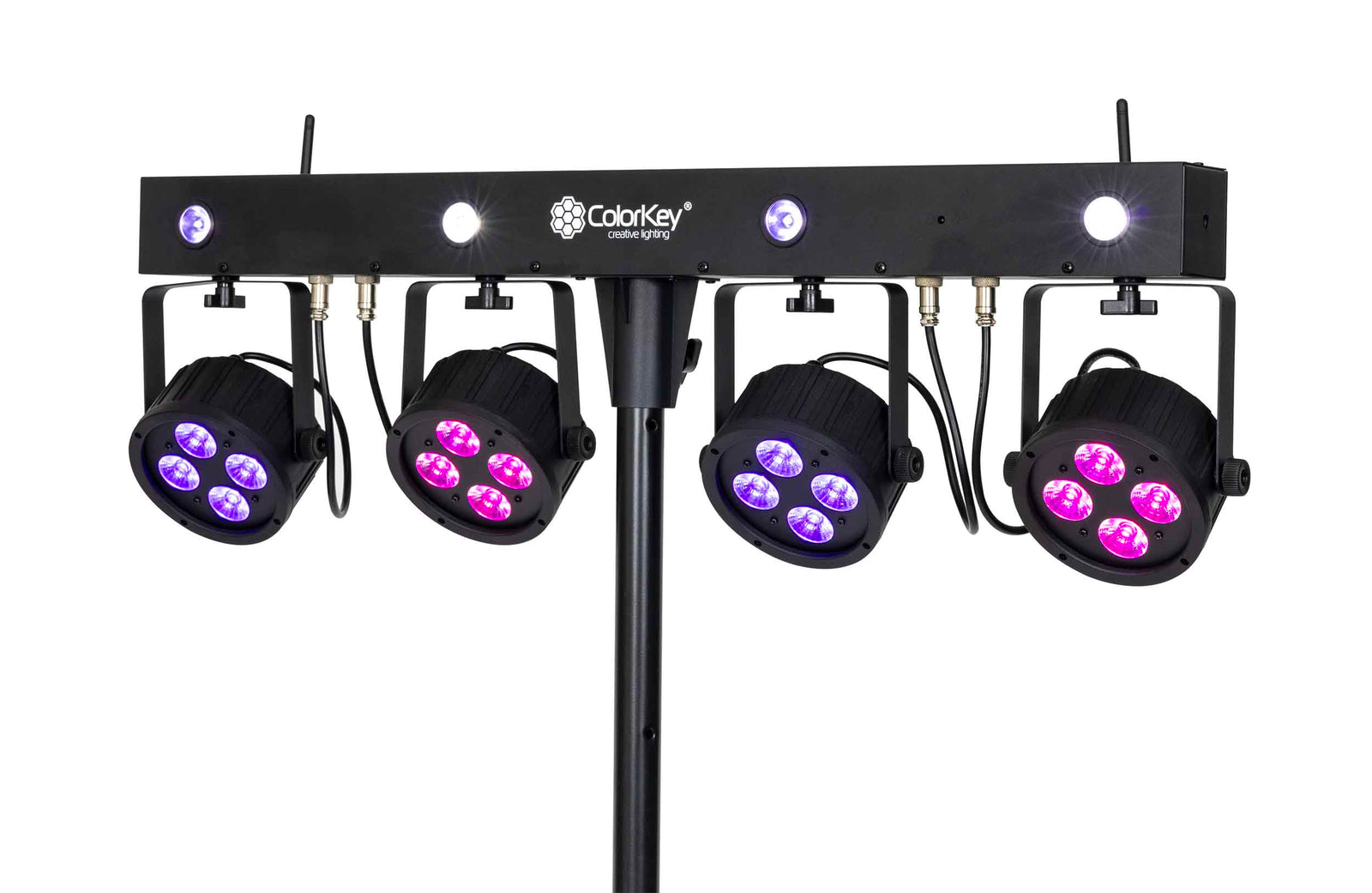 Colorkey CKU-3060, Battery-Powered Lighting Package with Stand and Carrying Case by ColorKey