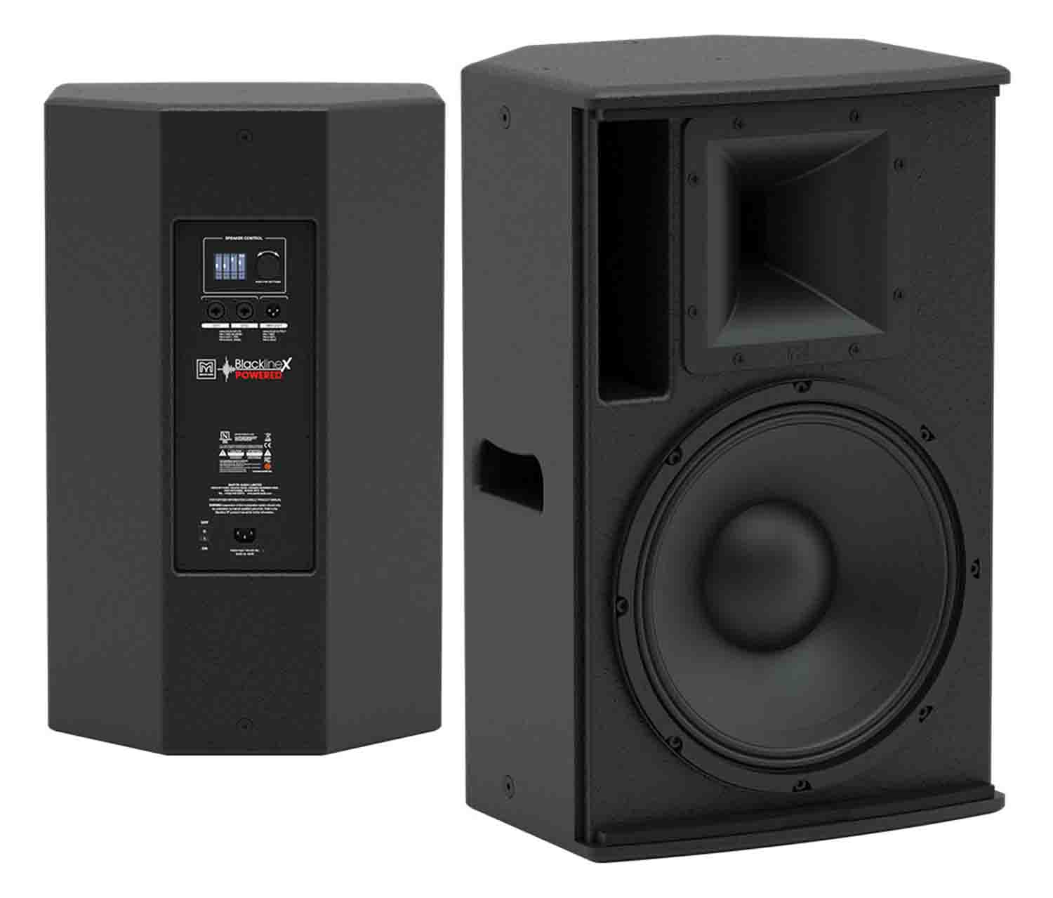 Martin Audio XP12, 12 Inch Powered Two-way Portable Loudspeaker - Hollywood DJ