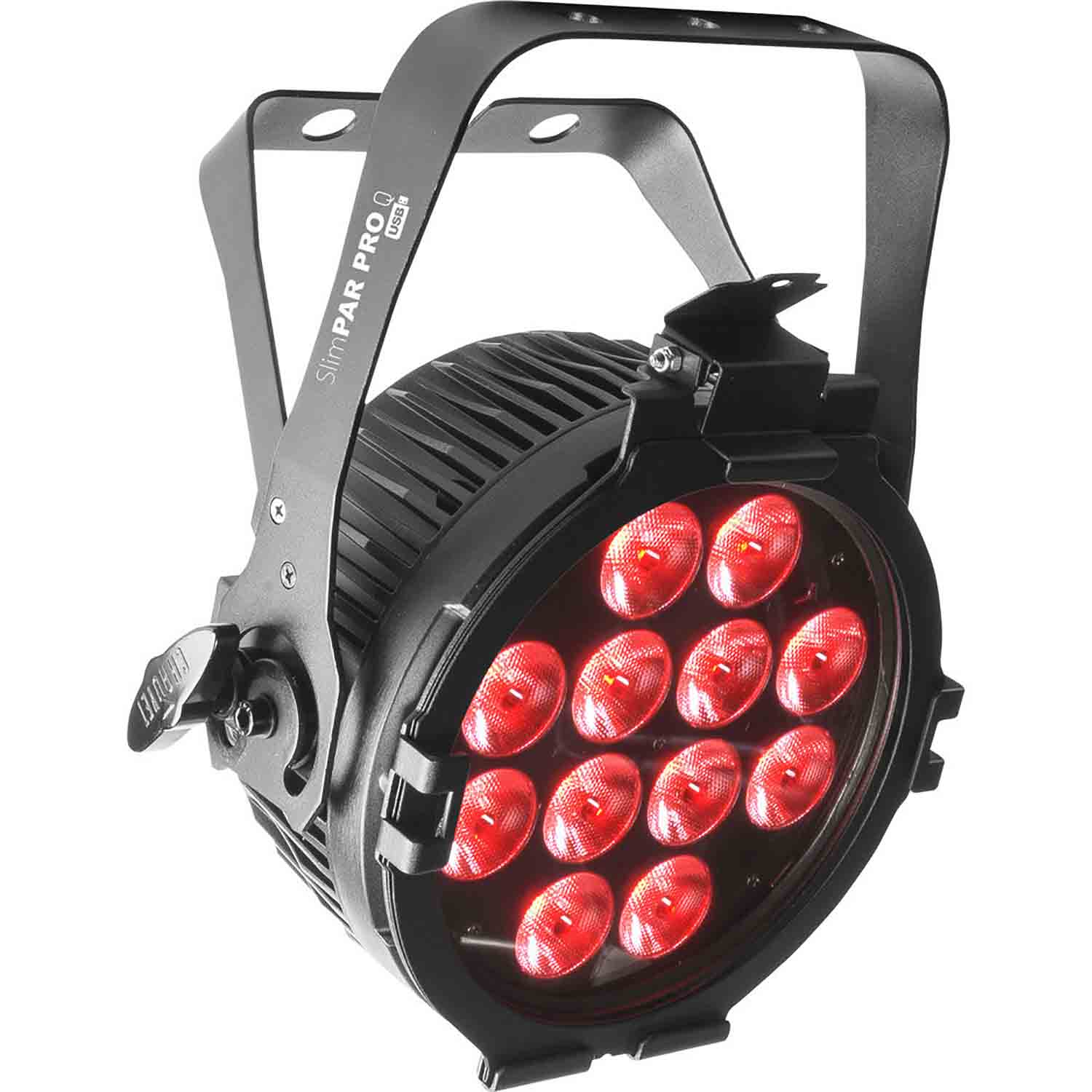 Chauvet DJ SLIMPARPROQUSB SlimPAR Pro Q USB RGBA LED Low-Profile Par/High-Power Wash Light - Hollywood DJ