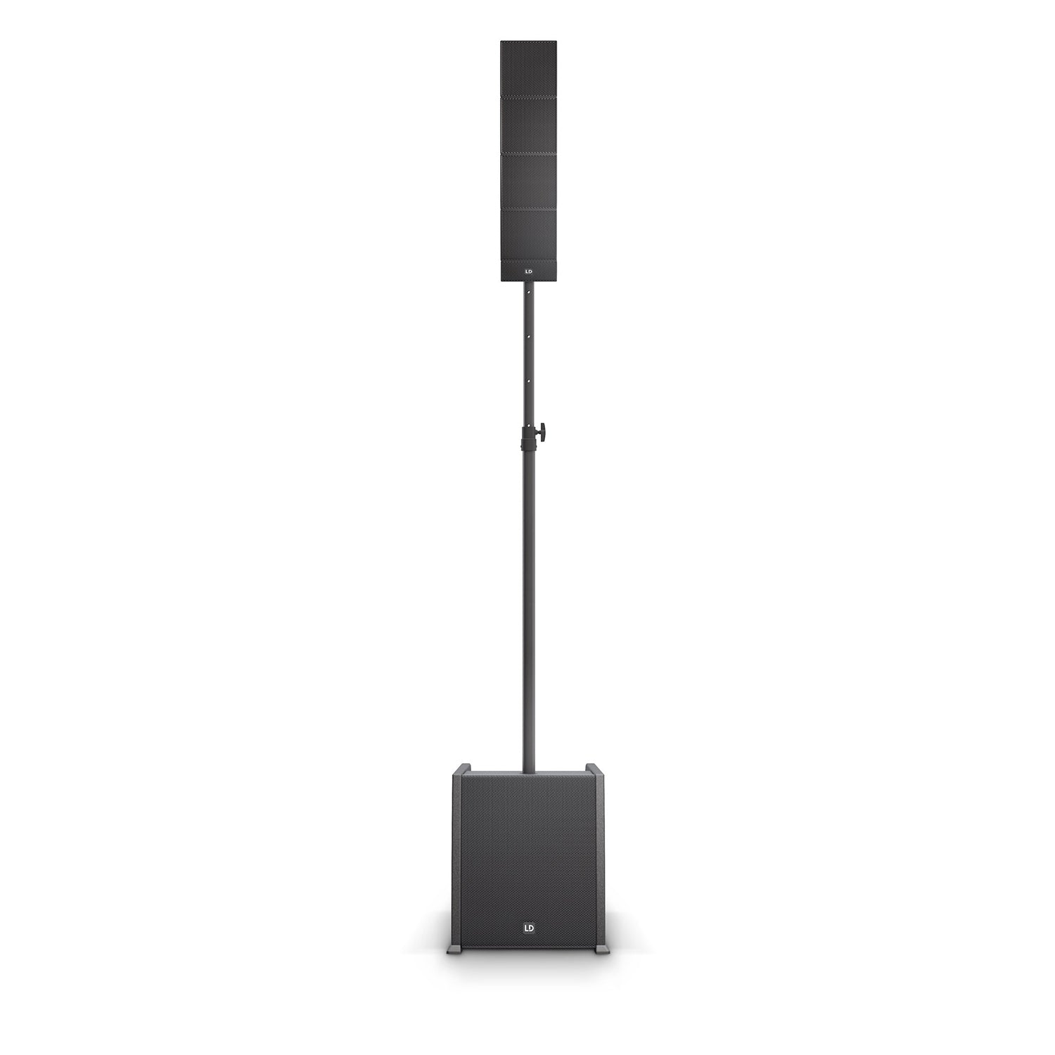 LD Systems CURV500ES Portable Array System Entertainer Set Including Distance Bar and Speaker Cable - Hollywood DJ