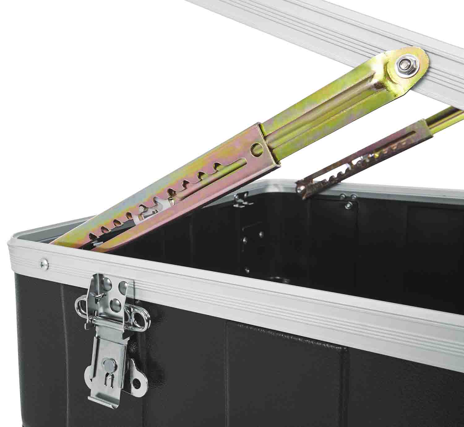 Gator Cases G-MIX-12 PU ATA Molded Pop-Up DJ Mixer Case with Wheels - Hollywood DJ