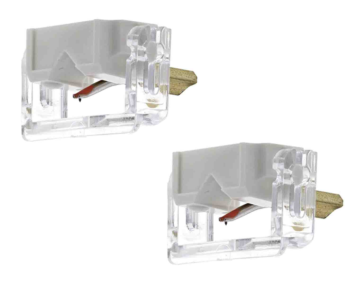 Jico J-AAC0055, N-44-7 N447 replacement Stylus Improved Nude DJ Replacement Styli - 2 Pack - Hollywood DJ
