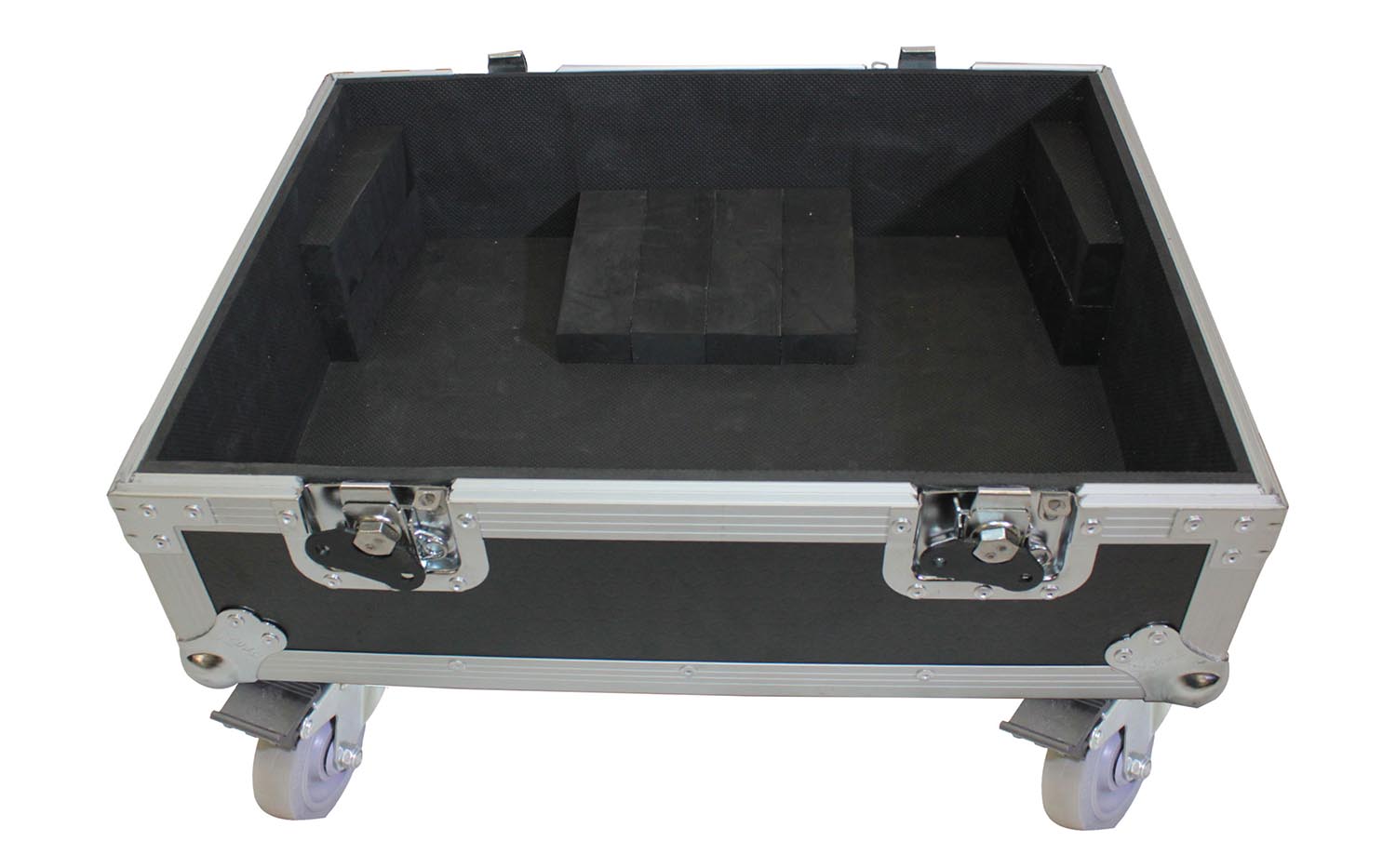 ProX X-RCF-HDL6ALAX2W, Line Array Flight Case for 2 RCF HDL6-A HDL26-A Speakers with Wheels - Hollywood DJ