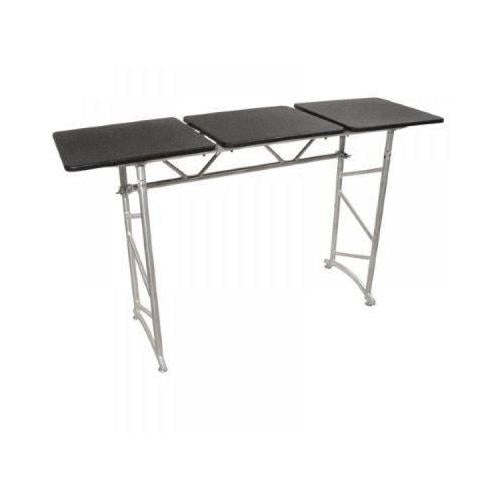 Open Box - Odyssey ATT2, Folding DJ Table with Adjustable Sides - Hollywood DJ