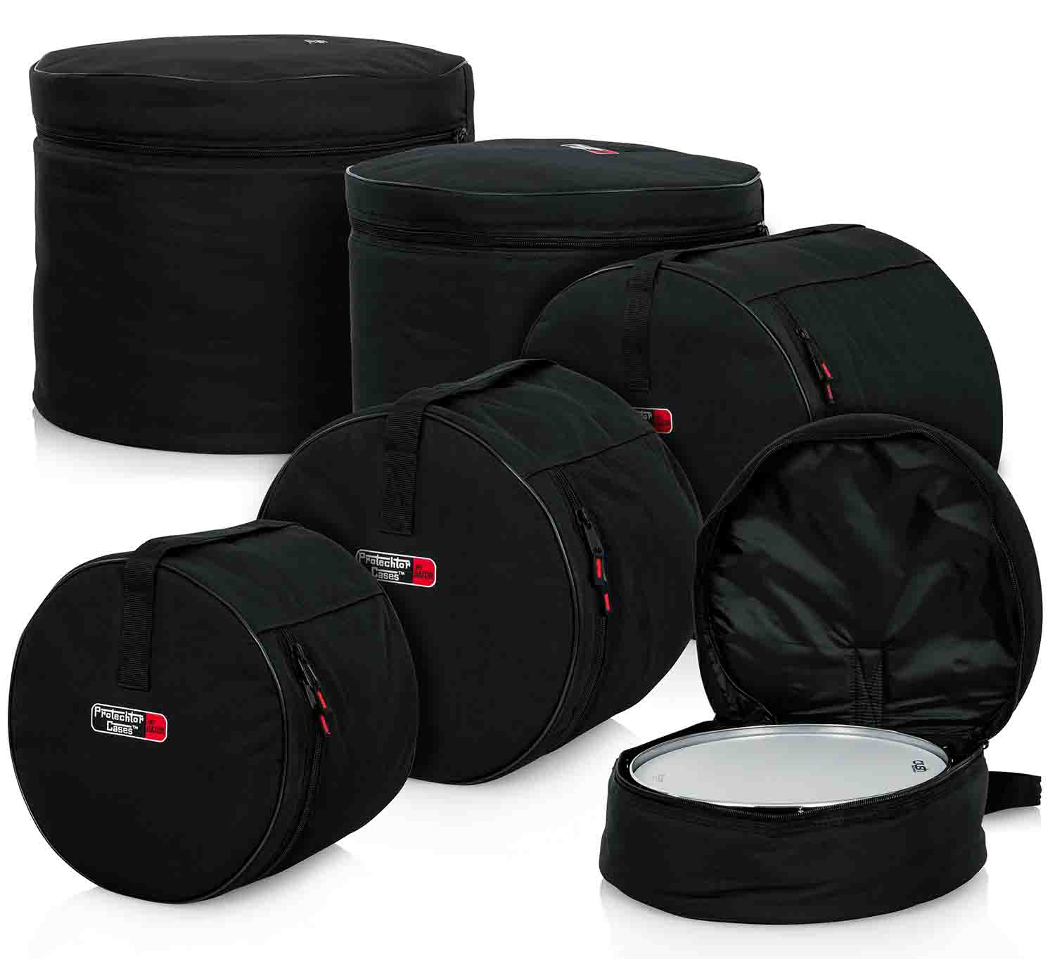 Gator Cases GP-STANDARD-100 5-Piece Standard Drum Set Bags - Hollywood DJ