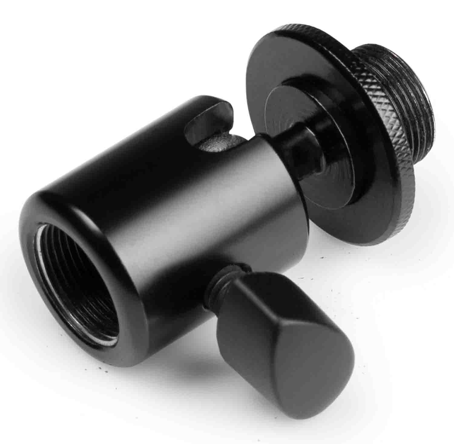 Gator Frameworks GFW-MIC-BALLHEAD-MT 5/8"-27 Ball and Socket Head Mic Stand Adapter - Hollywood DJ