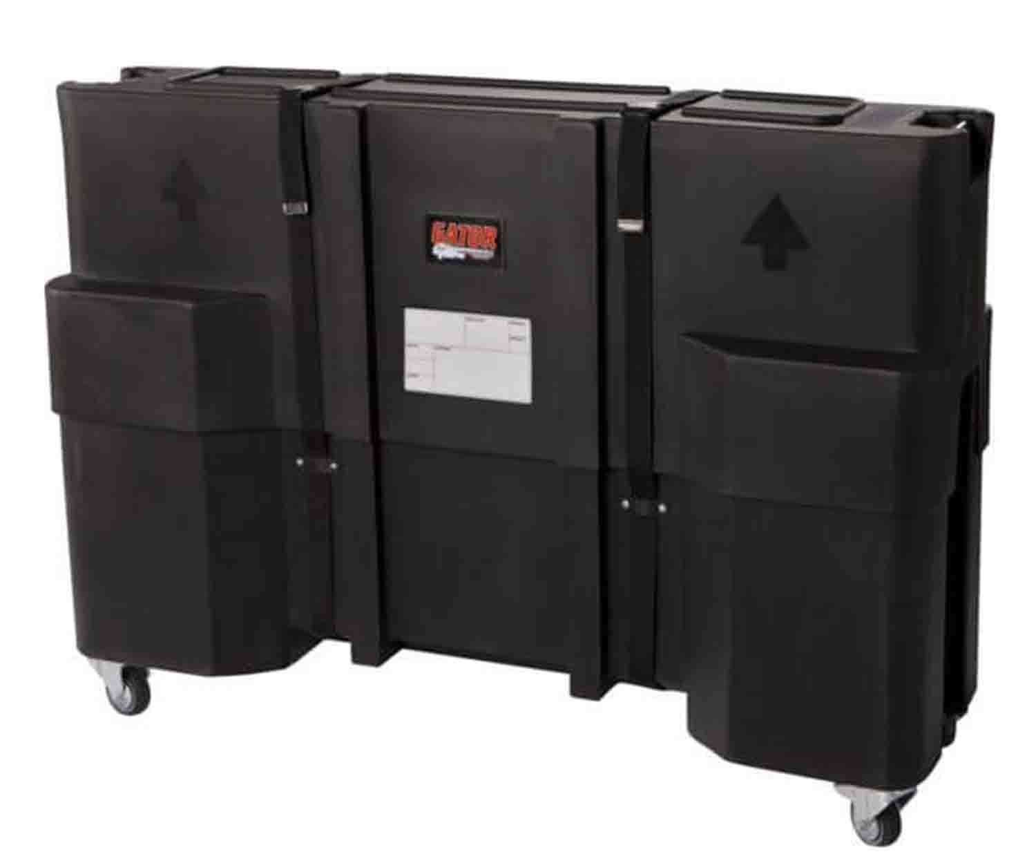 Gator Cases G-LED-5055-2X Dual LED Case Fits Two 50-55″ Screens - Black - Hollywood DJ