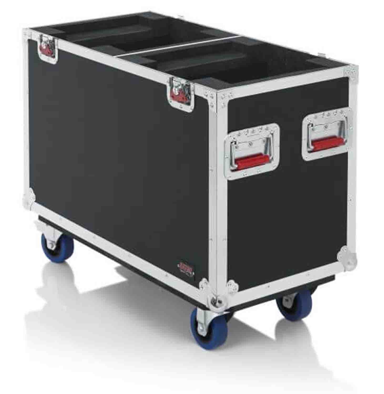 Gator GTOURMH250 Flight Case for two 250-style Moving Head Lights - Hollywood DJ