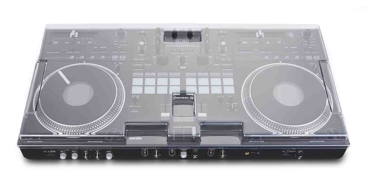 Open Box: Decksaver DS-PC-DDJREV7 Pioneer DJ DDJ-REV7 DJ Controller Cover - Hollywood DJ