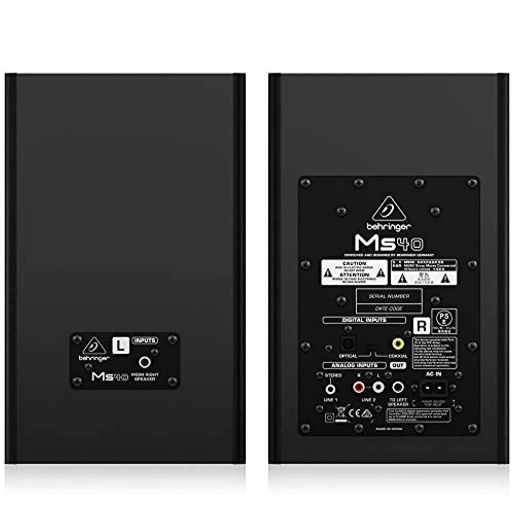 Behringer MS40, 40W Digital Stereo Near Field Monitor System - Hollywood DJ