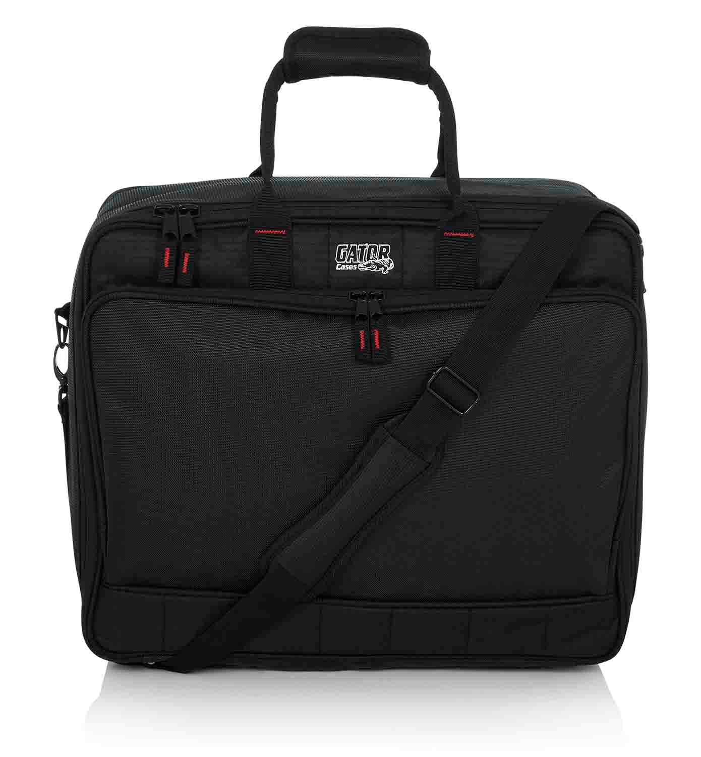 Gator Cases G-MIXERBAG-1815 Nylon DJ Mixer and DJ Equipment Bag - 18″ X 15″ X 6.5″ - Hollywood DJ