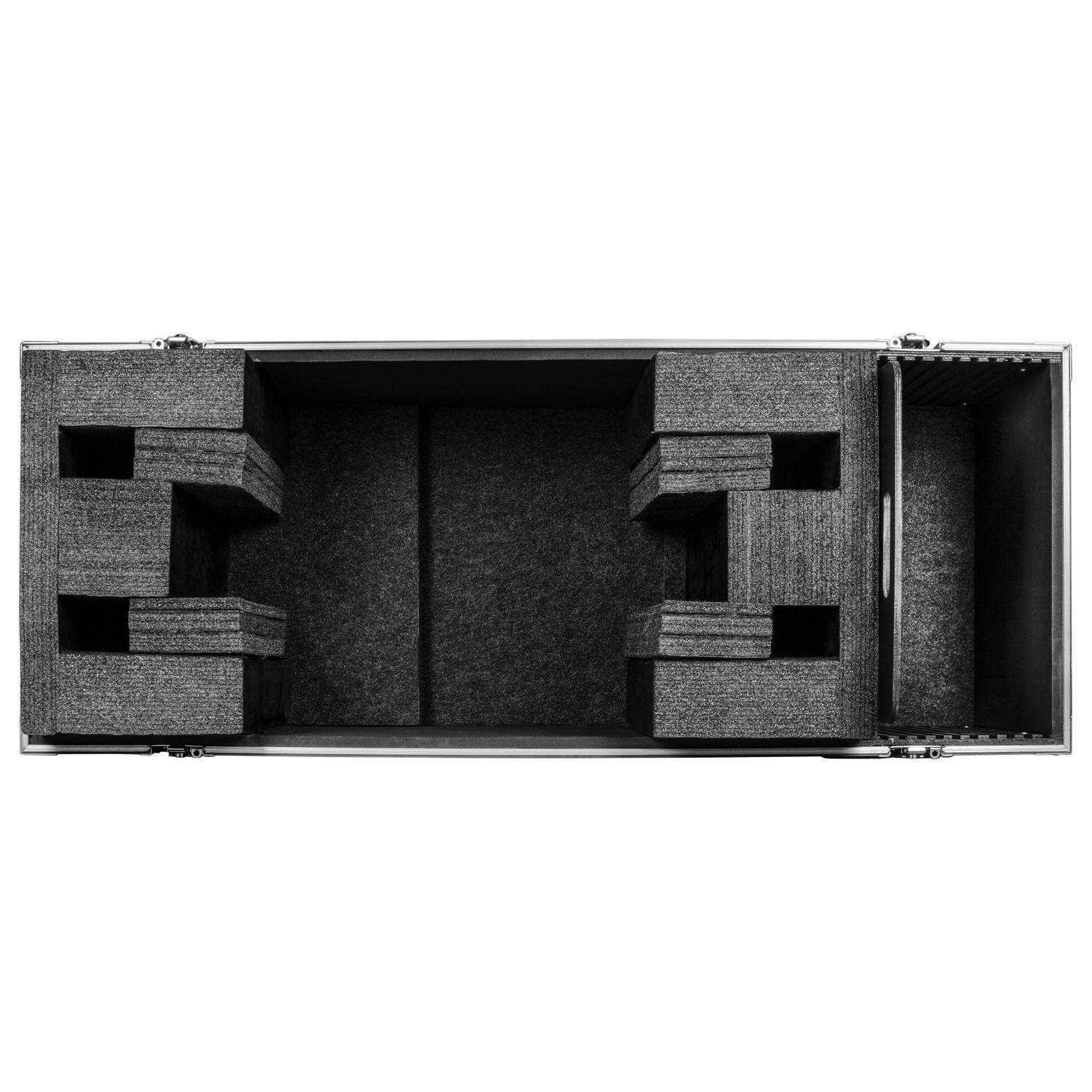 Odyssey FZ2FSM50W Dual 50-58″ Flat Screen Monitor Case With Casters - Hollywood DJ