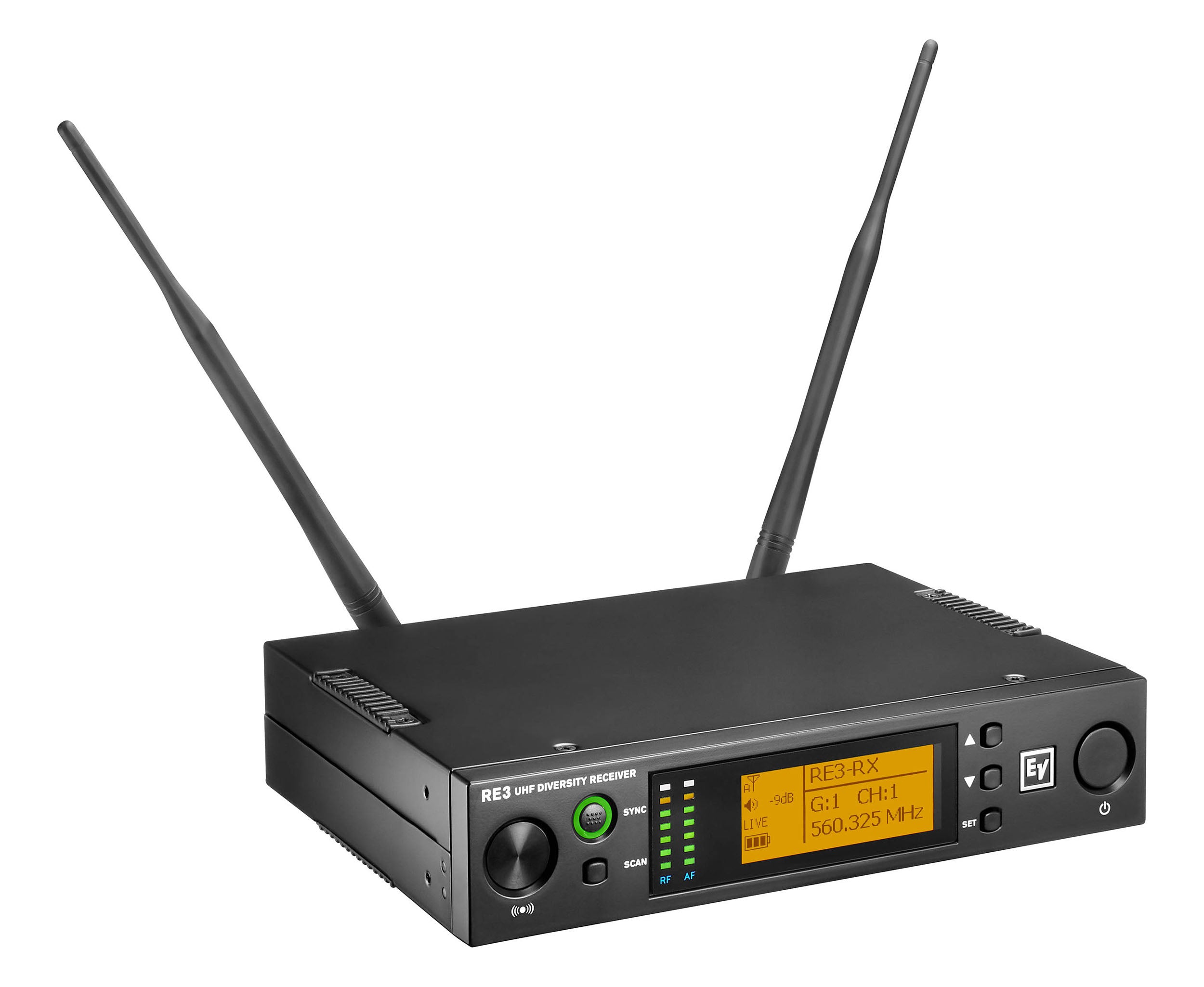 Electro-Voice RE3-ND76-5H, Wireless Handheld Microphone System with ND76 Wireless Mic - Hollywood DJ