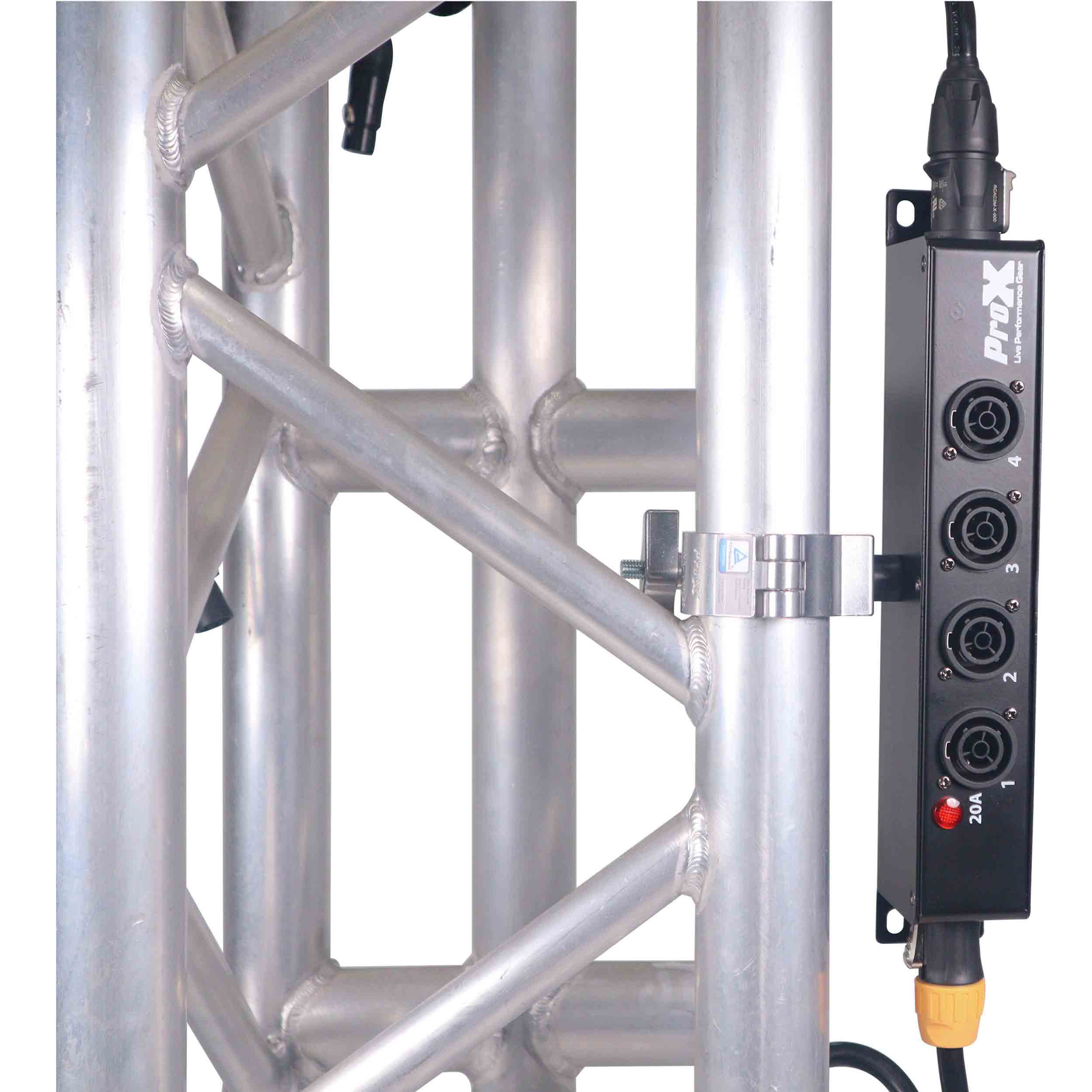 ProX X-PWTR1X5 BOX, 4-Way Power Splitter Box for True Power Connection by ProX Cases