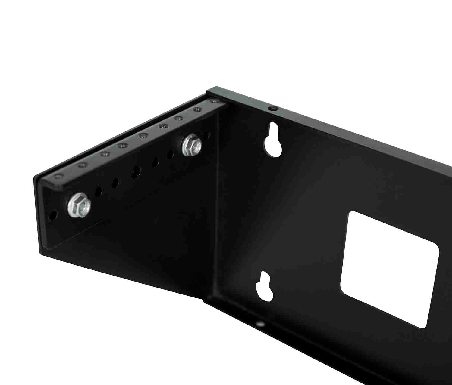 Gator Cases GRW-VRM2U, 2U Vertical Metal Wall Rack - Hollywood DJ